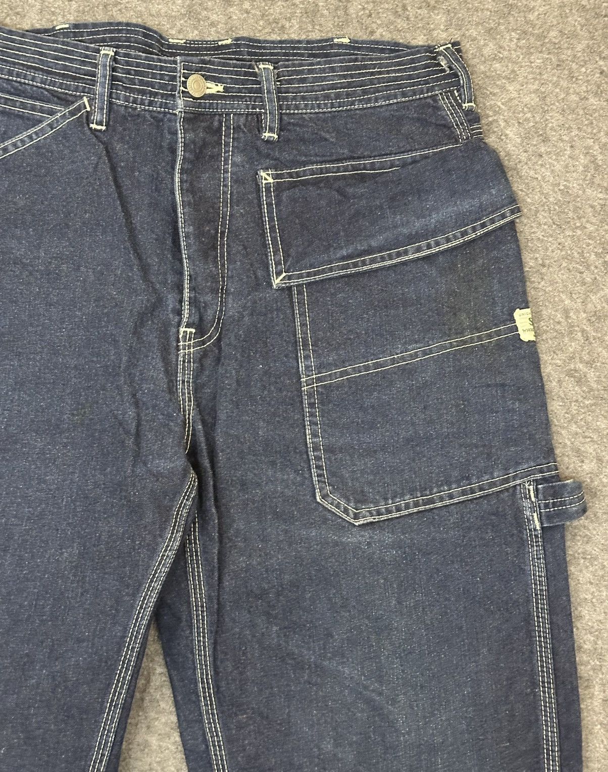 Sassafras Sassafras Japanese gardener denim work pants. Size US 33 - 3 Thumbnail