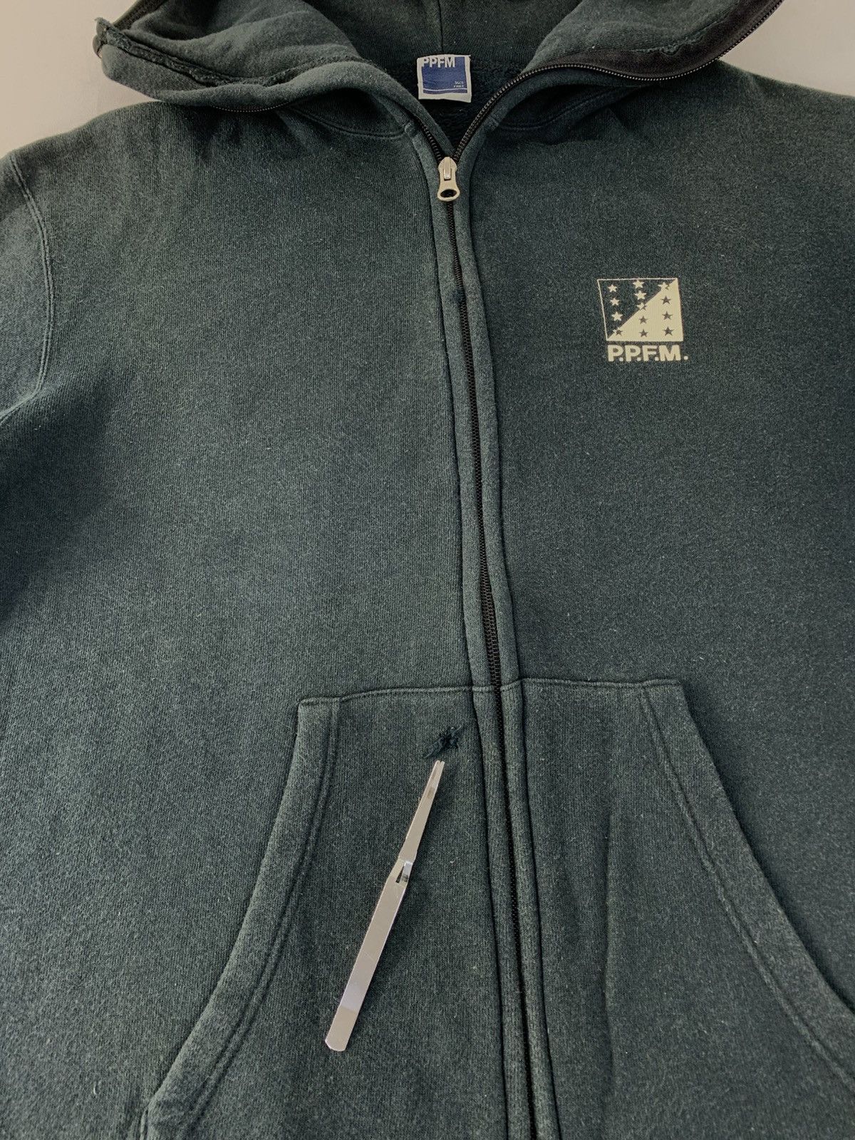 Other 90s PPFM Peace Project For Military Brand Hooded Full Zip Size US M / EU 48-50 / 2 - 14 Thumbnail