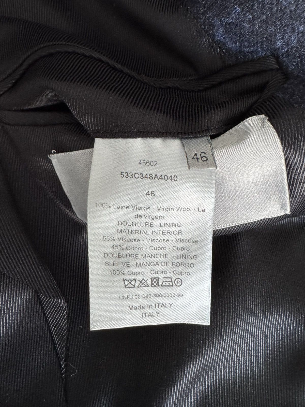 Dior Dior Homme double breasted coat Size US S / EU 44-46 / 1 - 14 Thumbnail