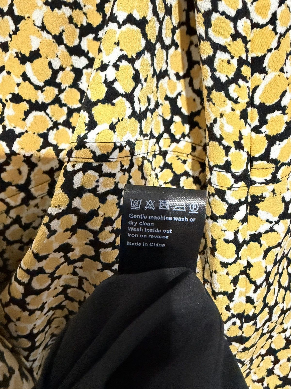 ME+EM ME+EM A-Line Maxi Skirt Size UK 12 US 8 Yellow Black Size 30" / US 8 / IT 44 - 13 Thumbnail