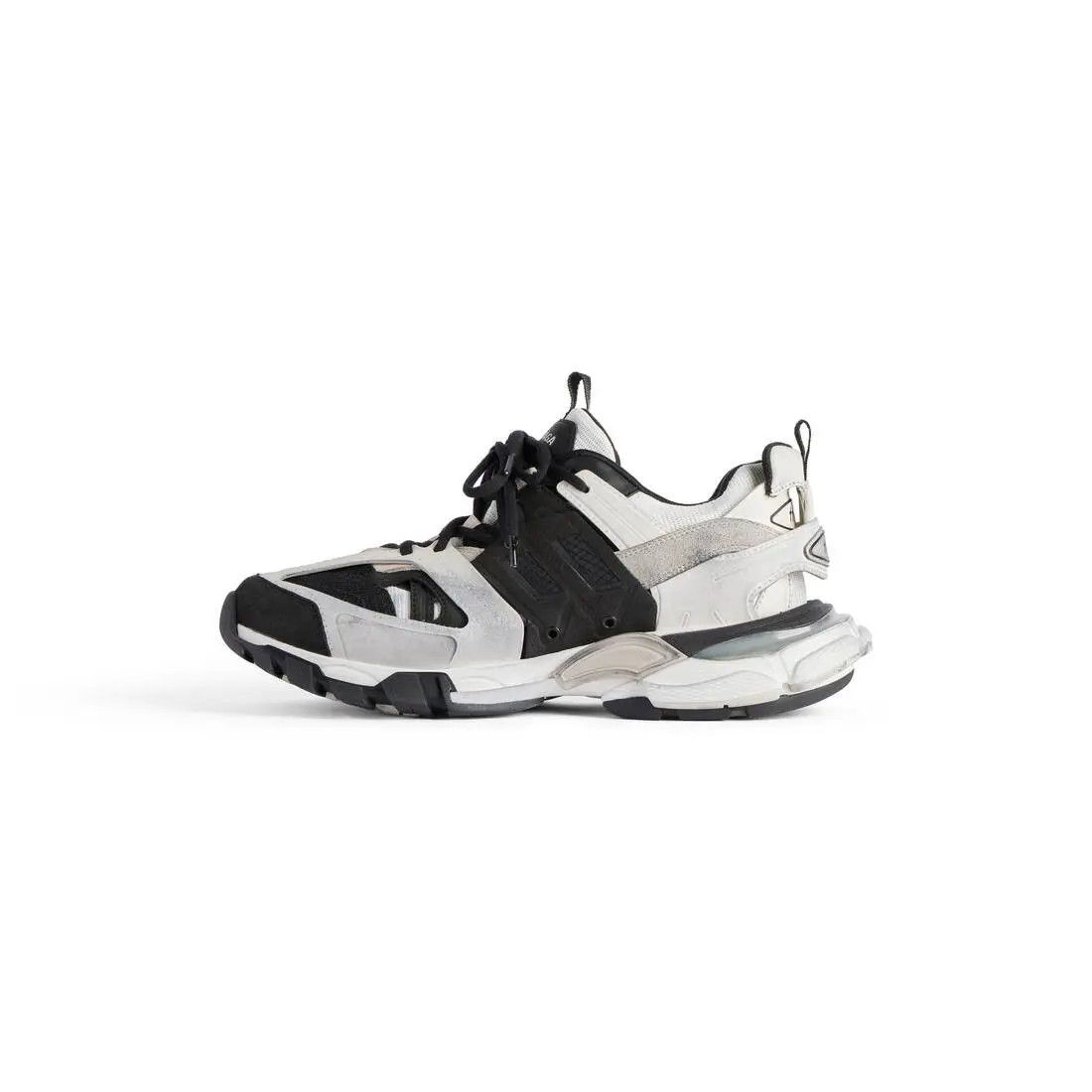 Balenciaga o1w1db10526 Track Sneakers in Chalk/Black Size US 13 / EU 46 - 4 Thumbnail