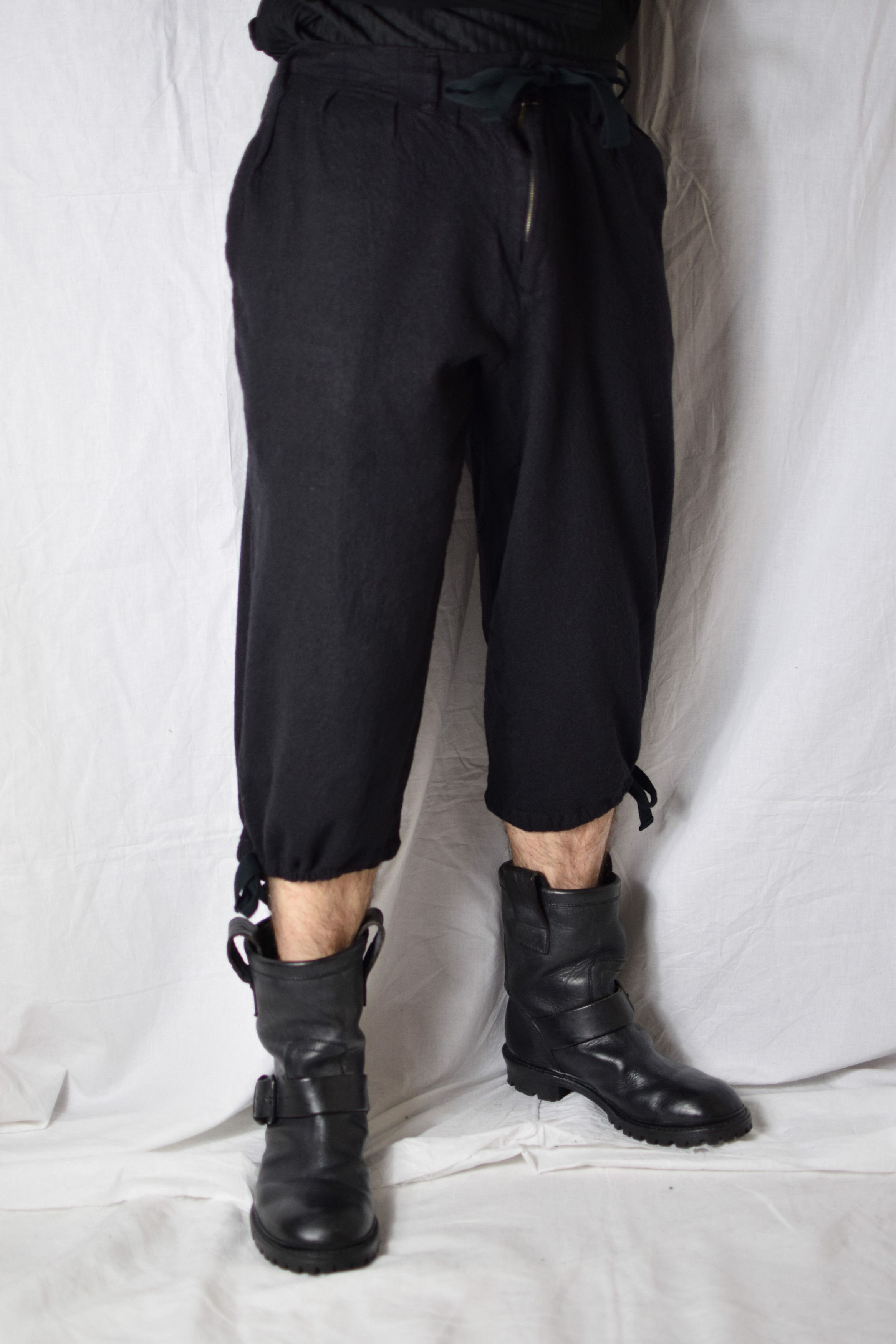 image of Yohji Yamamoto YYPH Aw17 Balloon Pants - Hk-P12-101 in Black, Men's (Size 32)