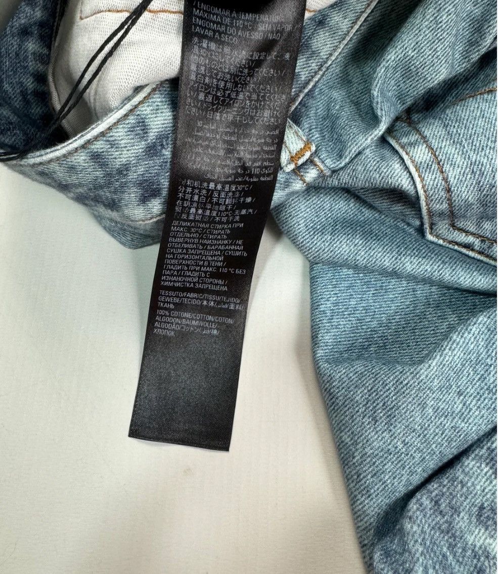 Balenciaga BALENCIAGA TROMPE L’OEIL PRINTED DENIM SWEATPANTS SHORTS Size US 30 / EU 46 - 8 Thumbnail