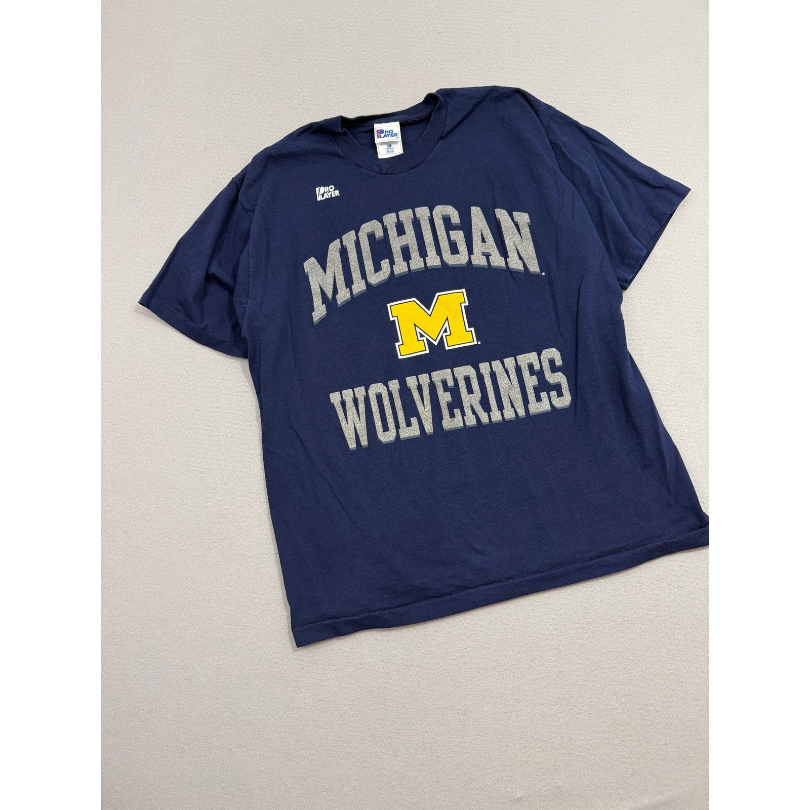 Vintage Vintage Pro Player Michigan Wolverines Shirt Men's XL Size US XL / EU 56 / 4 - 5 Thumbnail