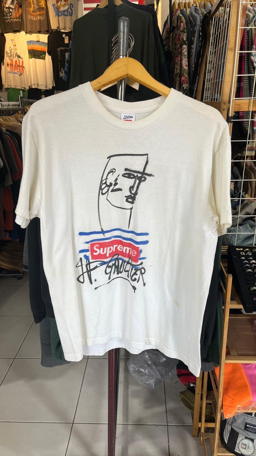 Jean Paul Gaultier × Supreme Supreme Jean Paul Gaultier Tee