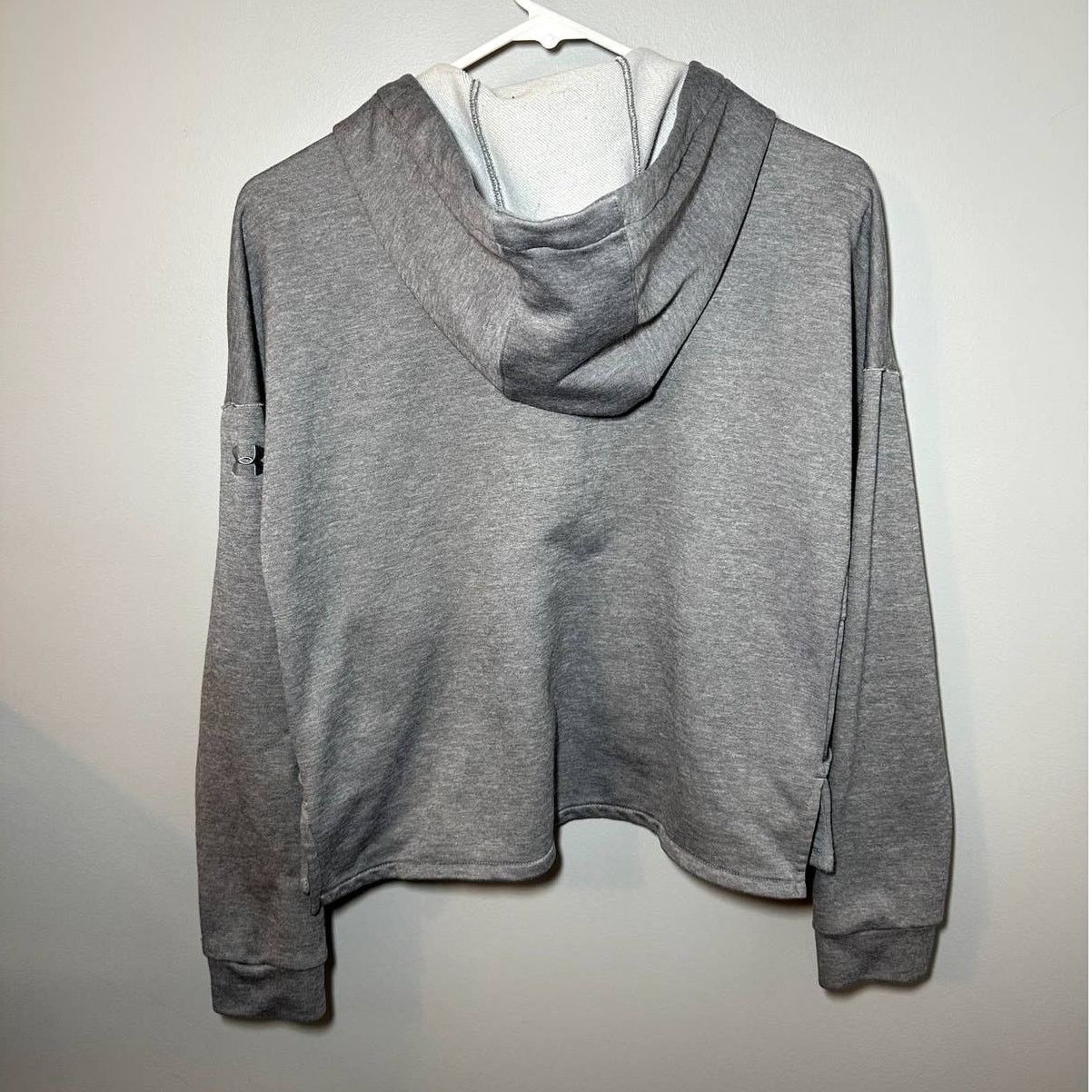 Under Armour Under Armour Cross Town French Terry Pullover Hoodie Gray SM Size S / US 4 / IT 40 - 4 Thumbnail