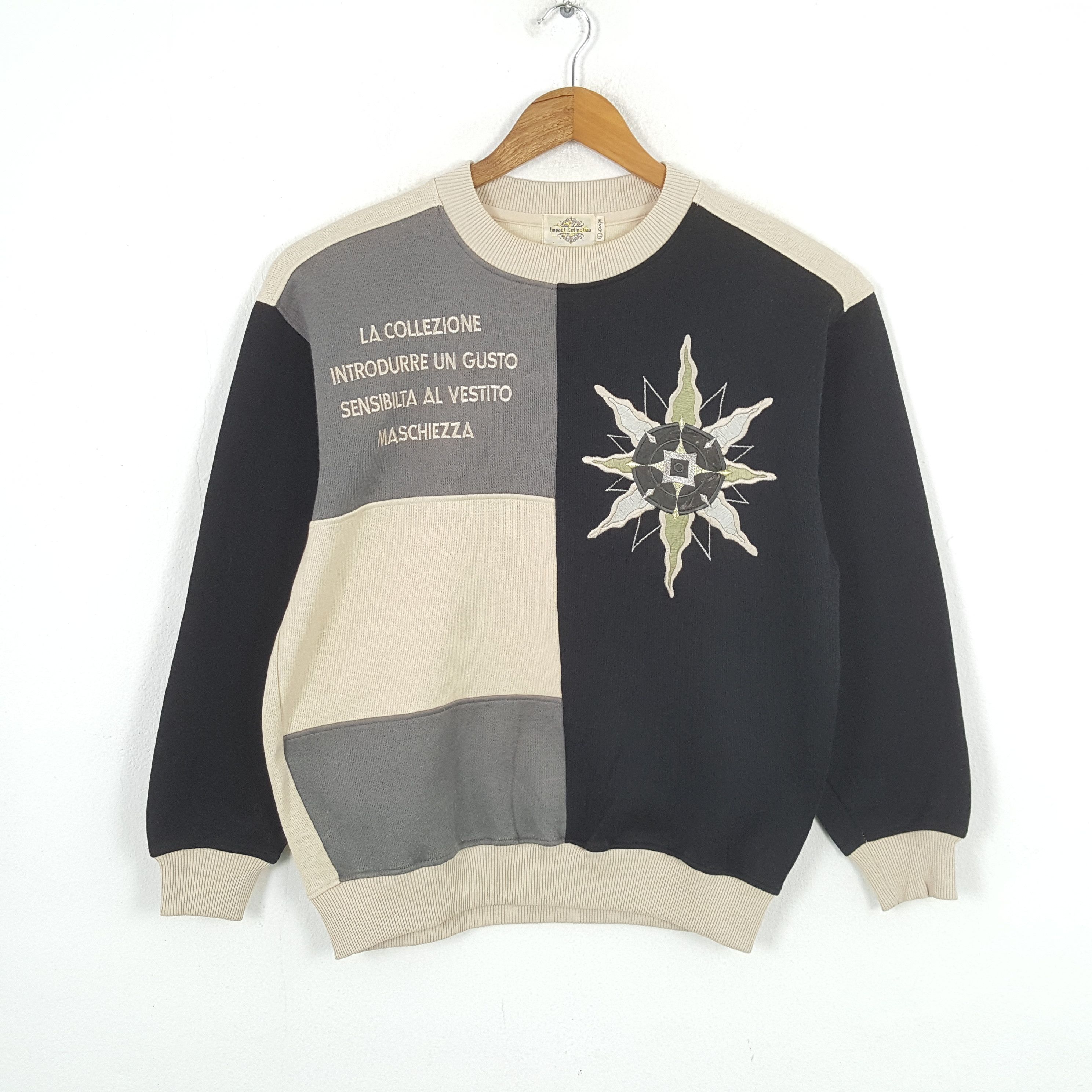 Japanese Brand × Vintage Vintage IMPACT COLLECTION Japanese Brand Seatshirt Size US L / EU 52-54 / 3 - 1 Thumbnail