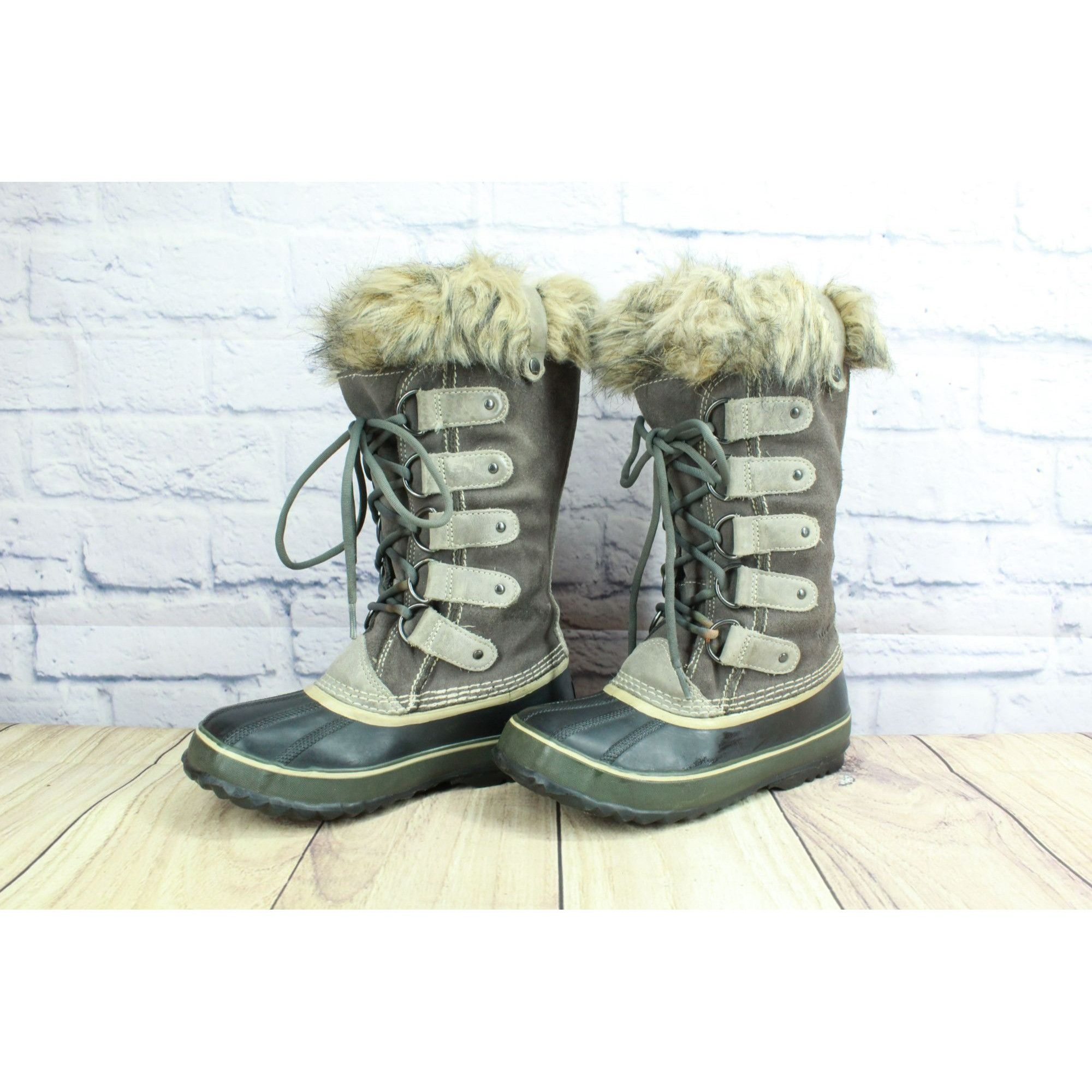 SOREL Sorel Joan of Arctic Waterproof Shearling Winter Boots Size US 5 / IT 35 - 2 Thumbnail