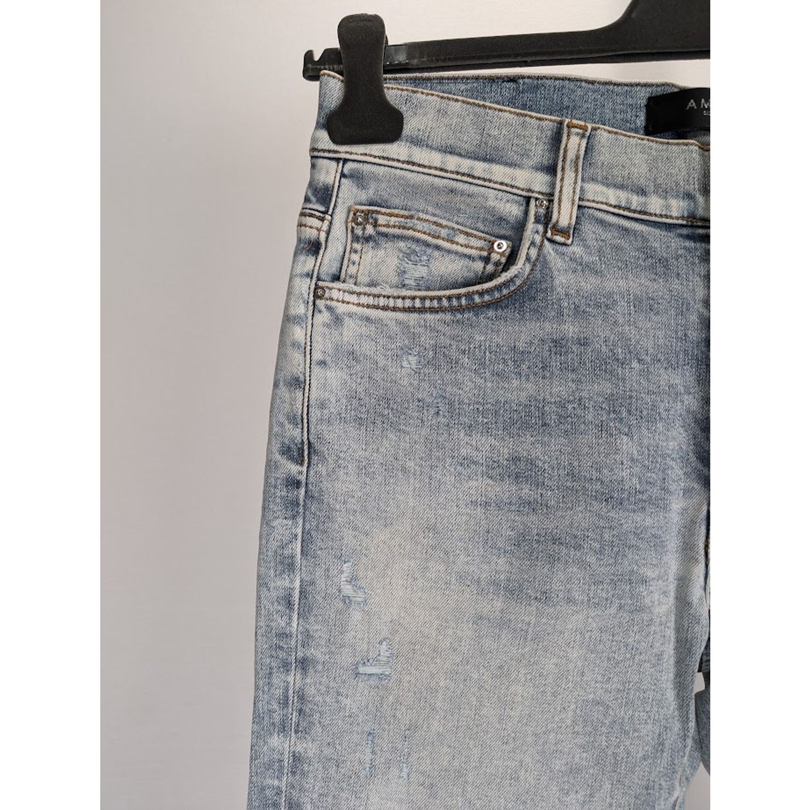 Amiri o1rshd1 MX1 Jeans in Stone Indigo Size US 33 - 8 Thumbnail