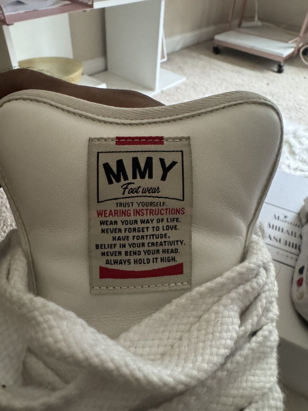 Maison MIHARA YASUHIRO MMY Herbie Puffer OG Sole Leather Low 'White' Size US 11 / EU 44 - 6 Thumbnail