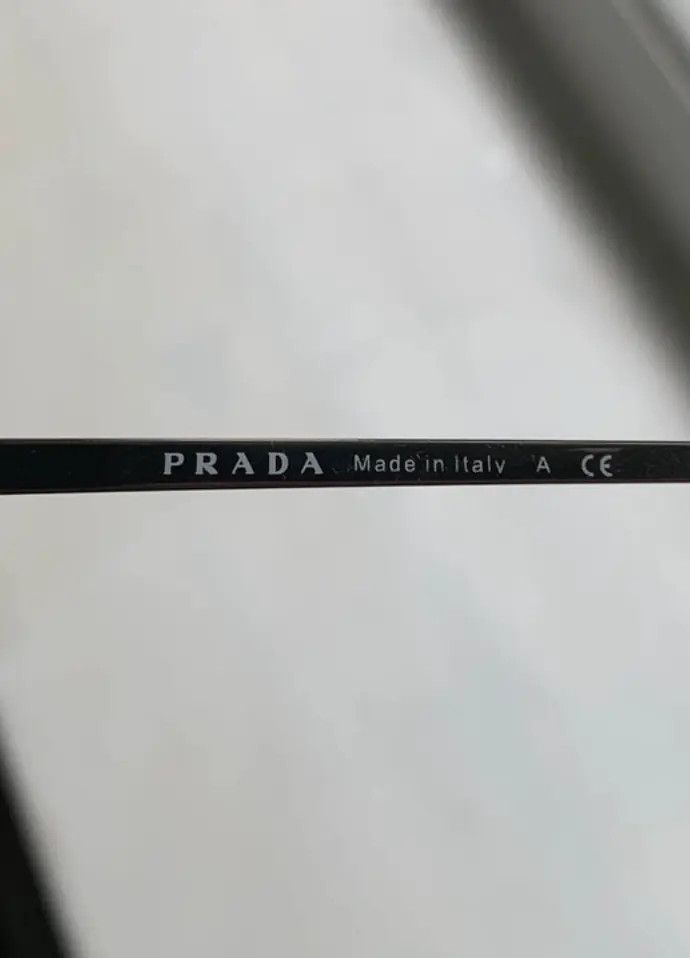 Prada × Vintage PRADA Sunglasses Rimless Sport Metal Frame Shield Wrap Size ONE SIZE - 6 Thumbnail