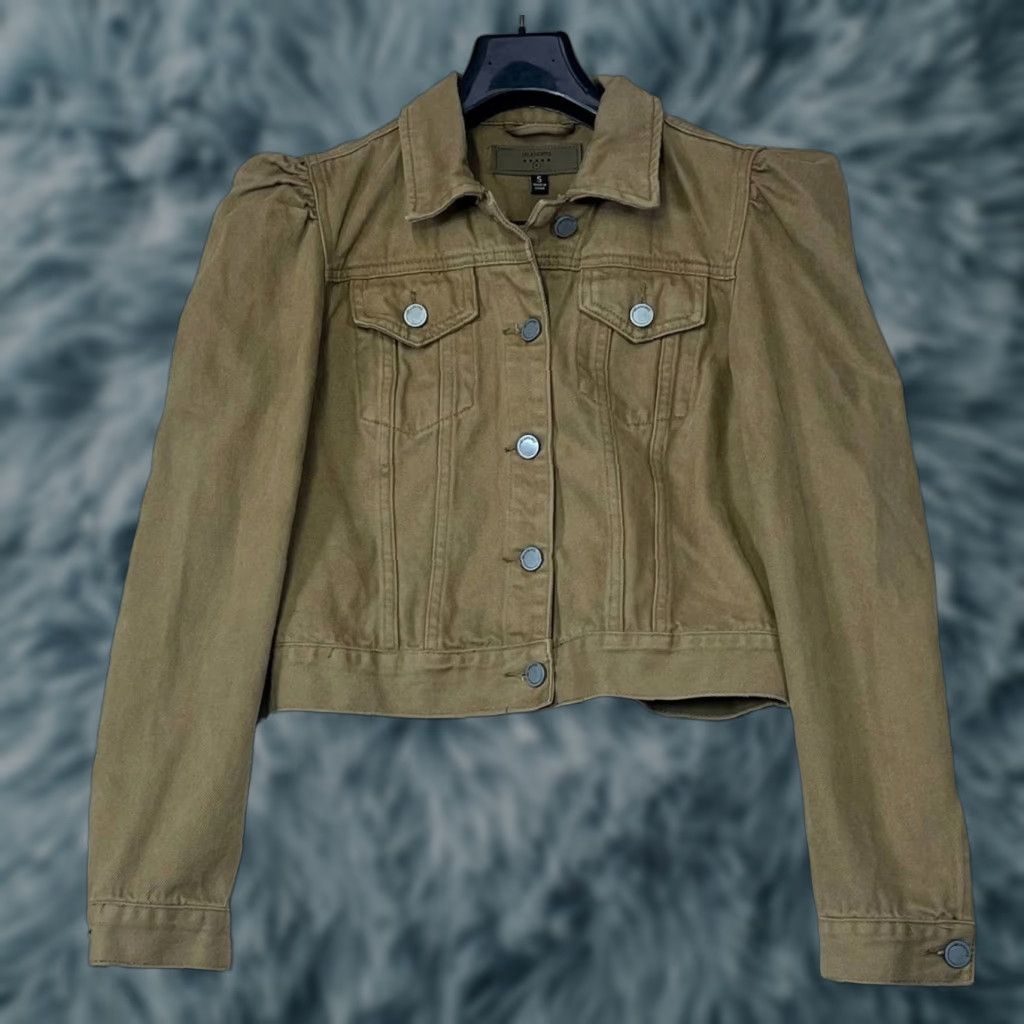 Vintage VINTAGE Blank NYC Denim Jacket Brown Size Small Women 100% Cotton Denim Jacket Brown S Women Size S / US 4 / IT 40 - 1 Thumbnail