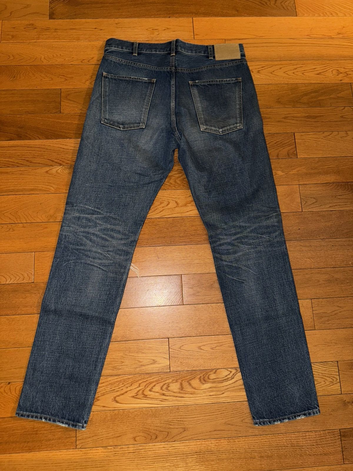Celine CELINE Hedi Slimane M_SL_003 Blow Out Union Denim Size 33 Size US 33 - 6 Thumbnail