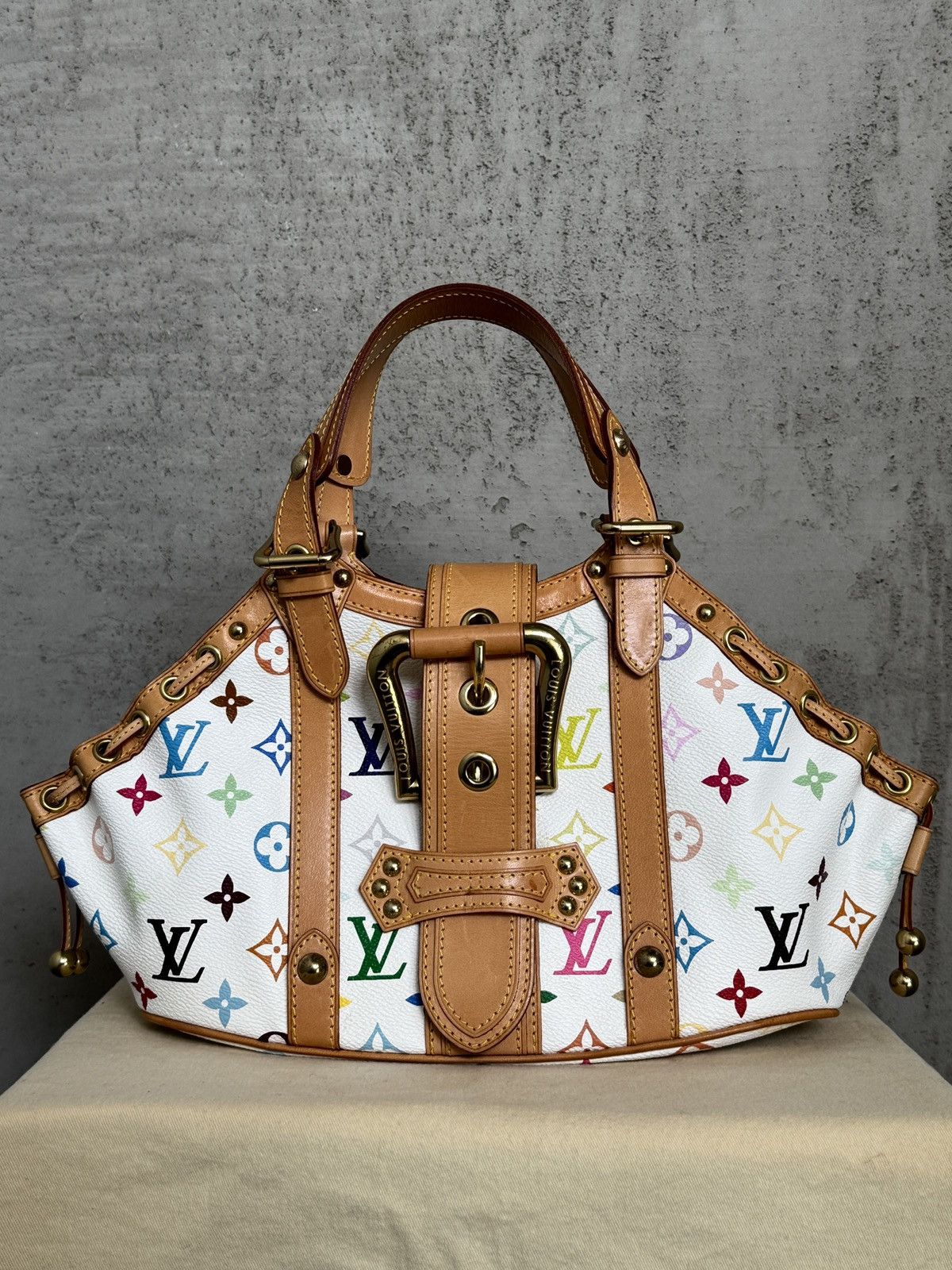 Louis Vuitton Multicolore Theda GM by Takashi Murakami