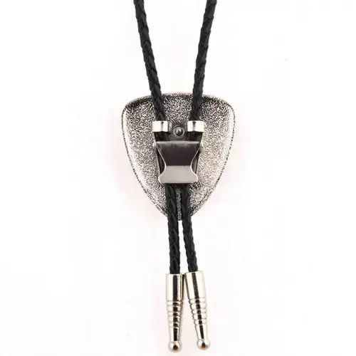 Other Vintage Black Triangle Naturel stone Bolo Tie Size ONE SIZE - 4 Thumbnail