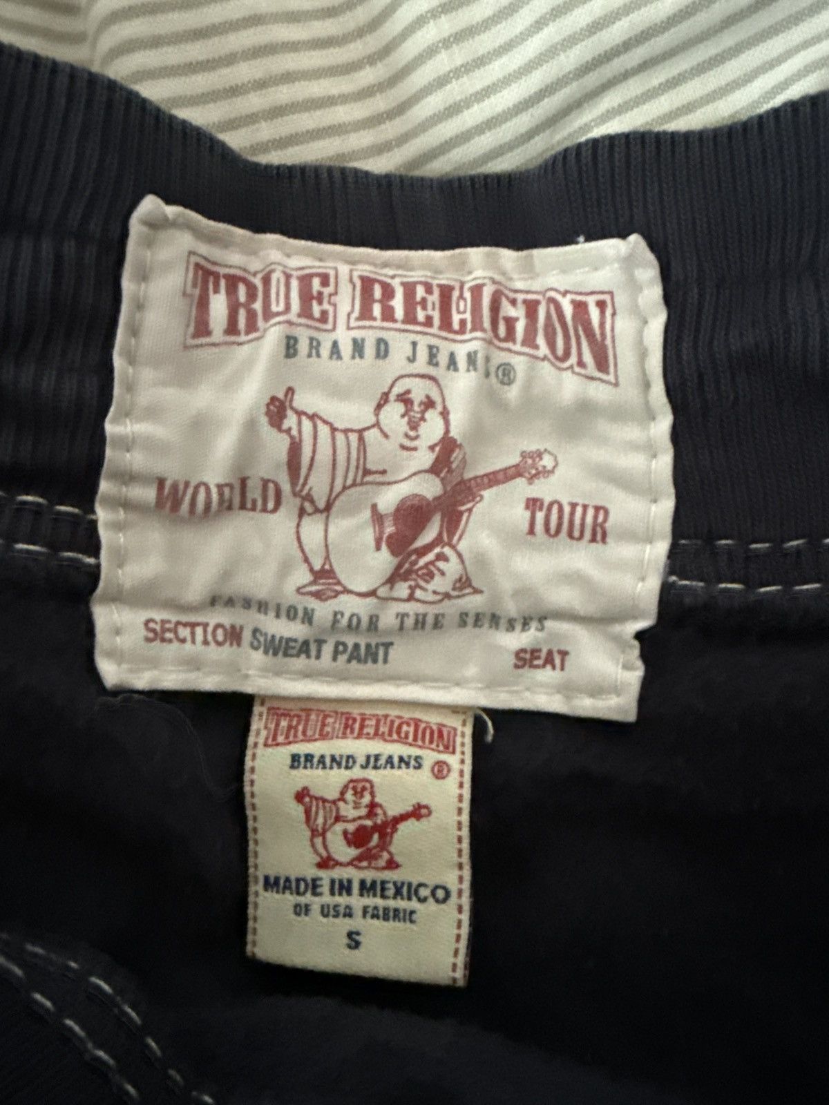 True Religion Vintage True Religion Stitched Sweat Pants Small Size US 32 / EU 48 - 6 Thumbnail