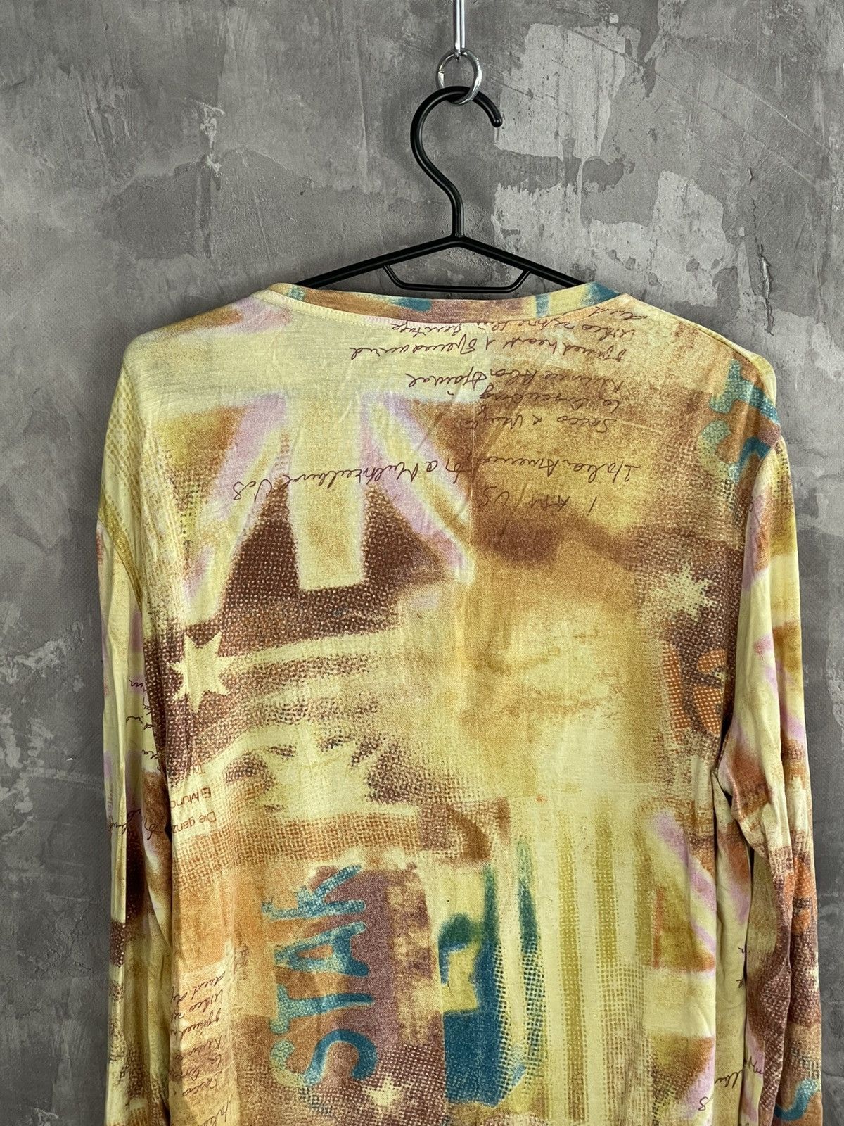 Vintage Y2K Crazy Vintage Diesel Style Avant Garde Longsleeve Size US M / EU 48-50 / 2 - 8 Thumbnail