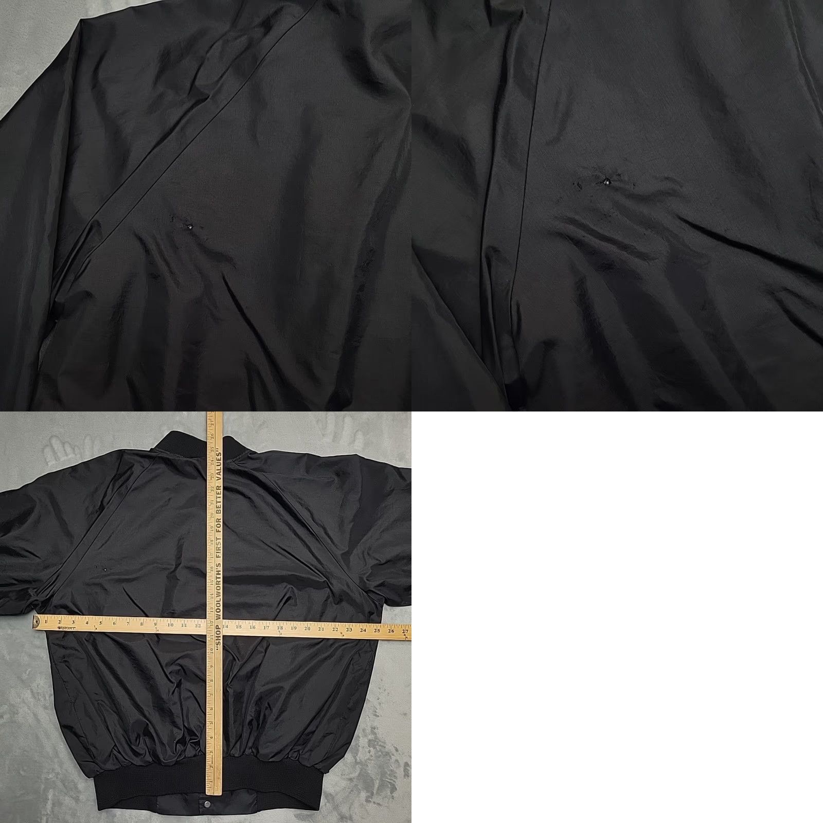 Vintage VINTAGE Hartwell KOOL Jacket Mens XL Black Snap Front 80s 90s Bomber Made in USA Size US XL / EU 56 / 4 - 8 Thumbnail