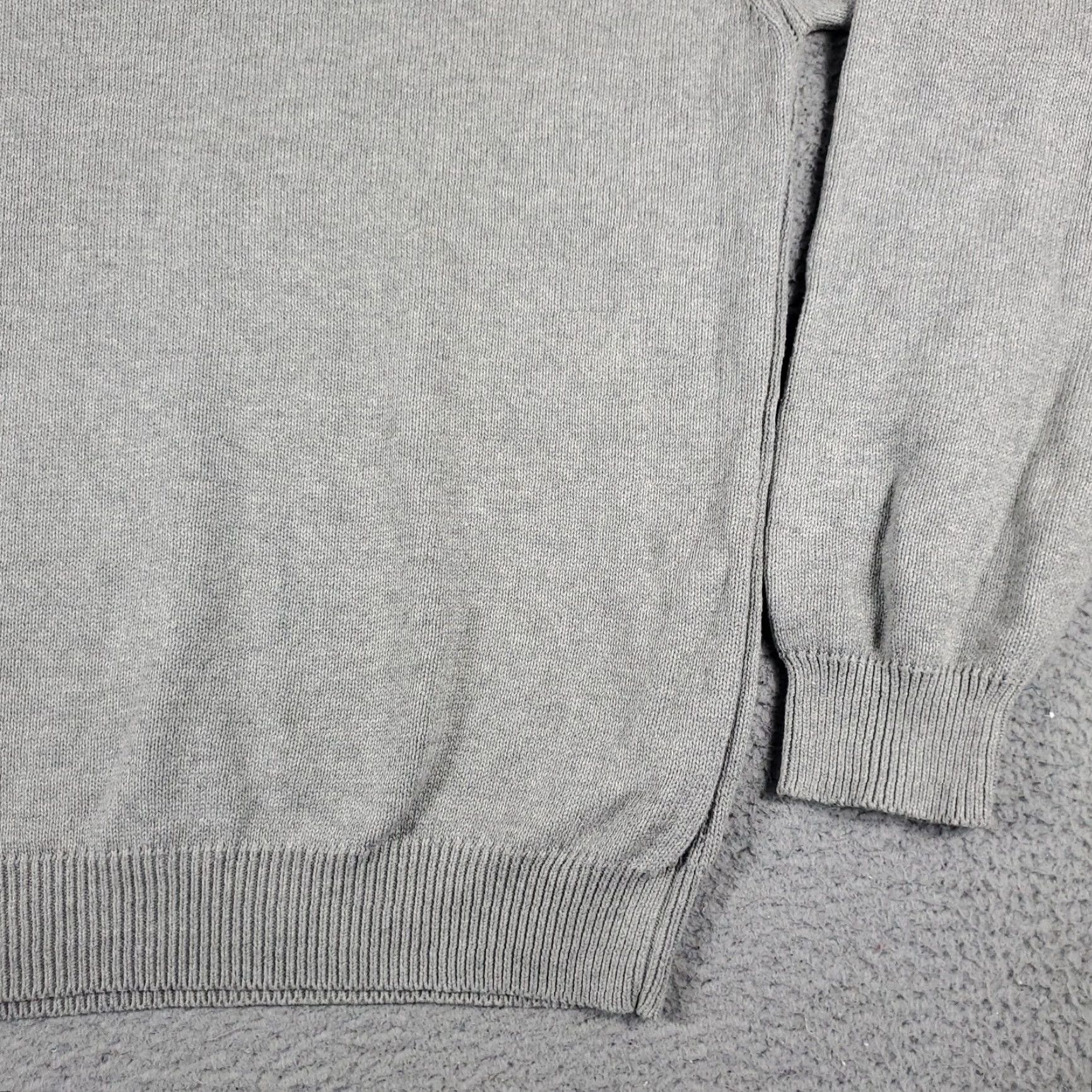 Nautica VINTAGE Nautica Sweater Mens Size 2XL Pullover Casual Knit Crew Neck Solid Gray Winter Fall Shirt Size US XXL / EU 58 / 5 - 4 Thumbnail