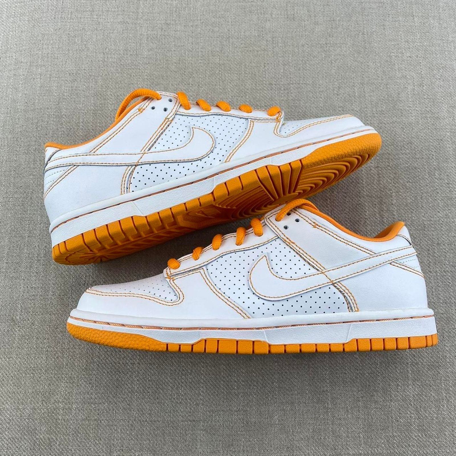Nike 2007 Nike Dunk Low “Orange Peel” Size US 6 / IT 36 - 3 Thumbnail