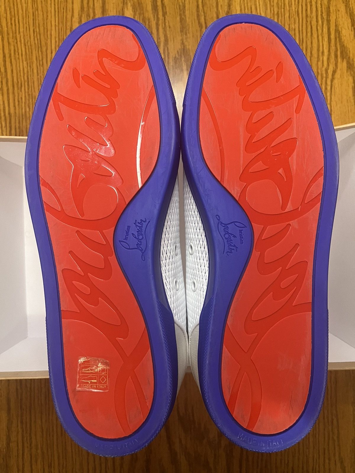 Christian Louboutin Christian Louboutin Orlato Low-Top Sneaker Size US 12 / EU 45 - 6 Thumbnail