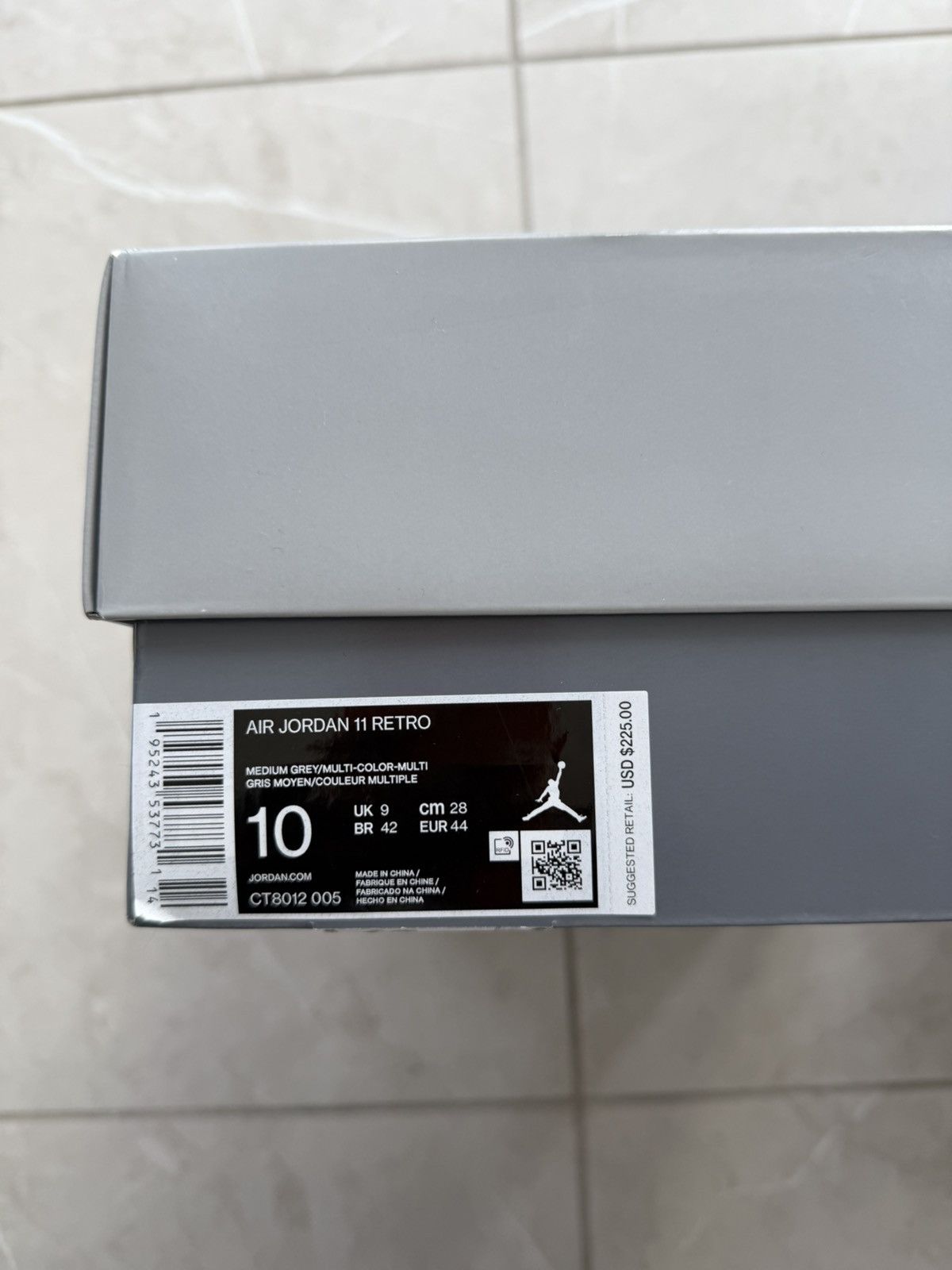 Jordan Brand Jordan 11 Retro Cool Grey (2021) Size US 10 / EU 43 - 12 Thumbnail