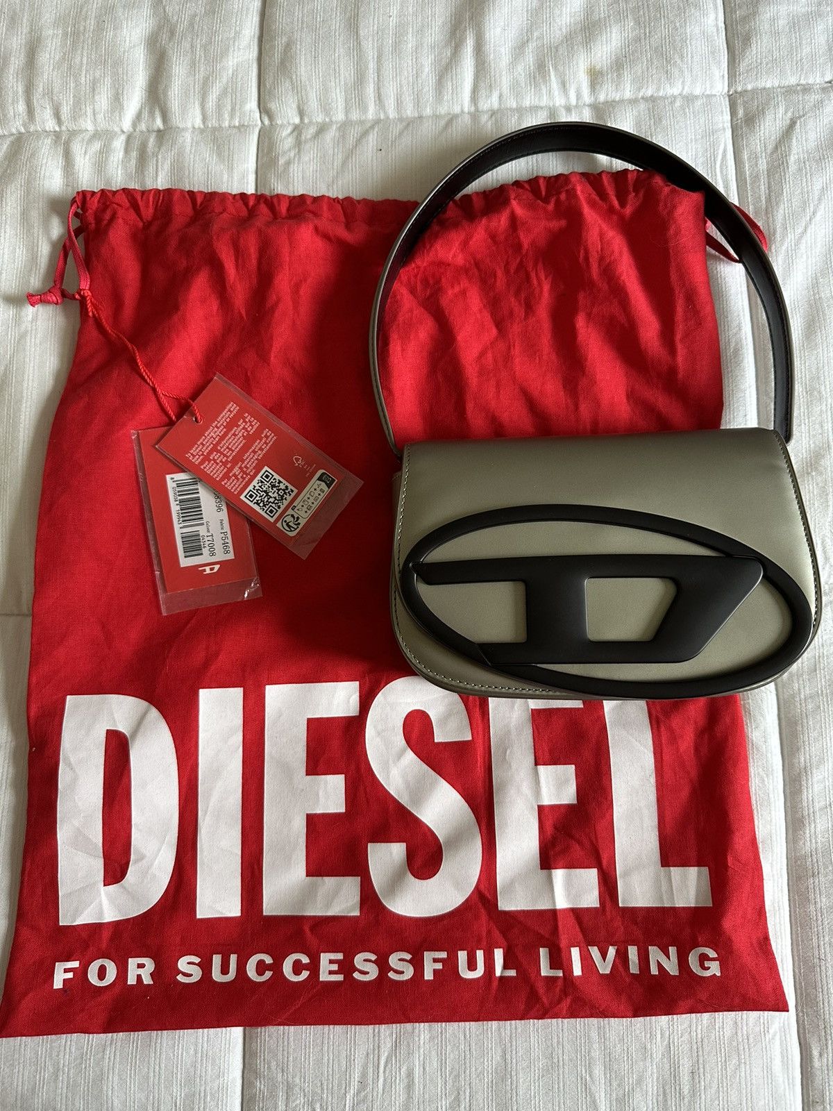 image of Diesel 1Dr Bag in Beige, Women's