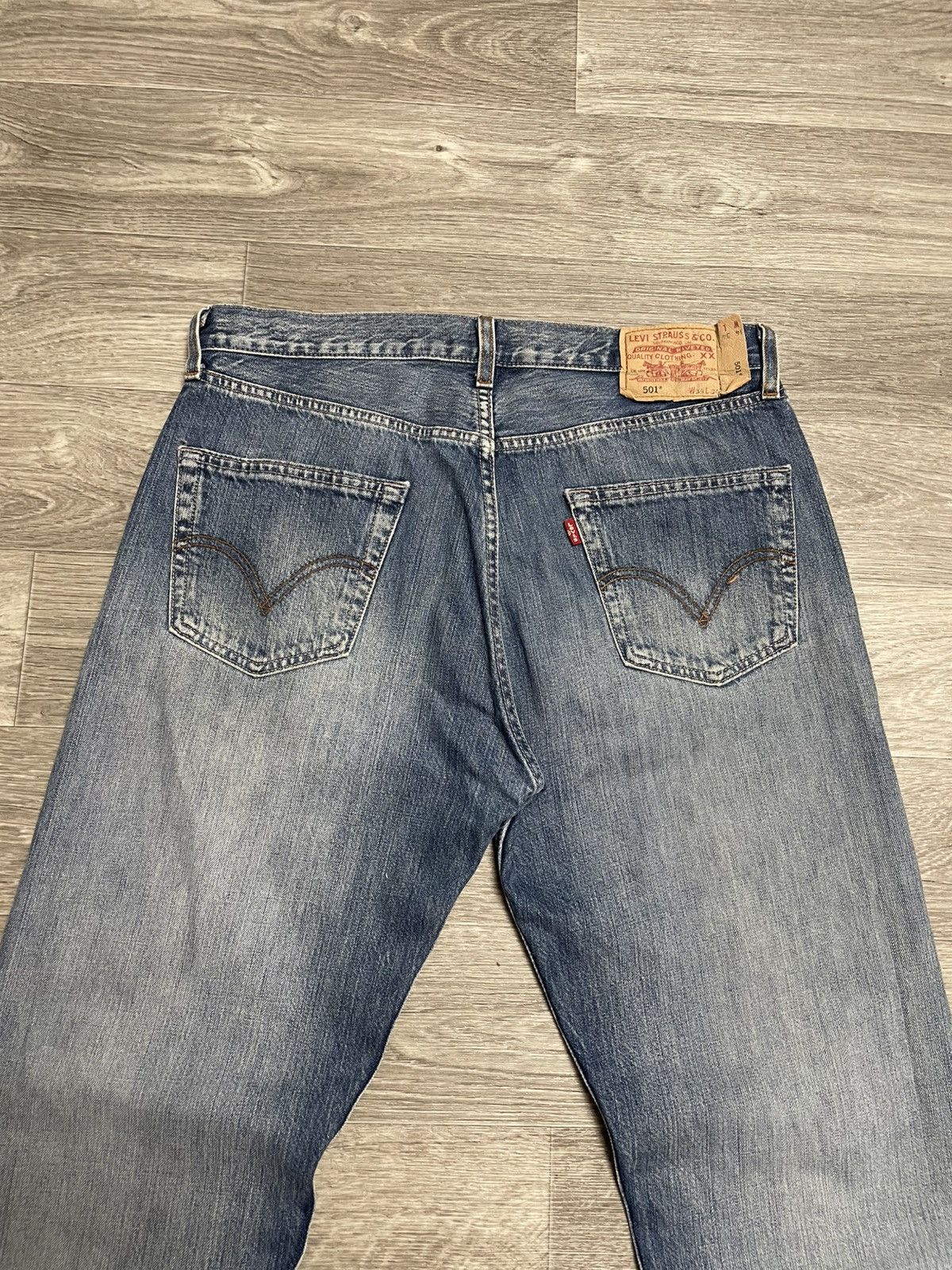 Levi's Vintage Clothing Vintage Levis 501 Blue Denim Jeans Selvedge 34/34 Size US 34 / EU 50 - 14 Thumbnail