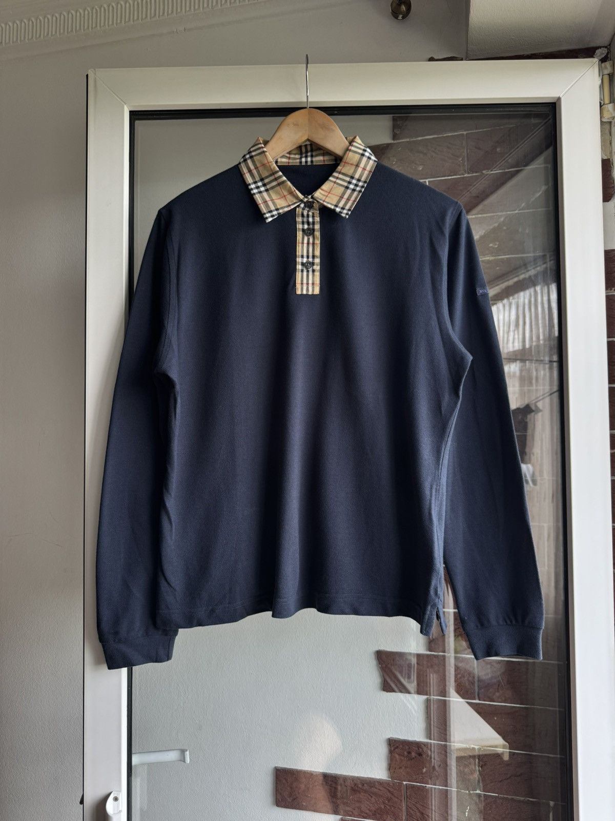 Burberry Vintage Barberry Long Sleeve Luxury Size US M / EU 48-50 / 2 - 3 Thumbnail
