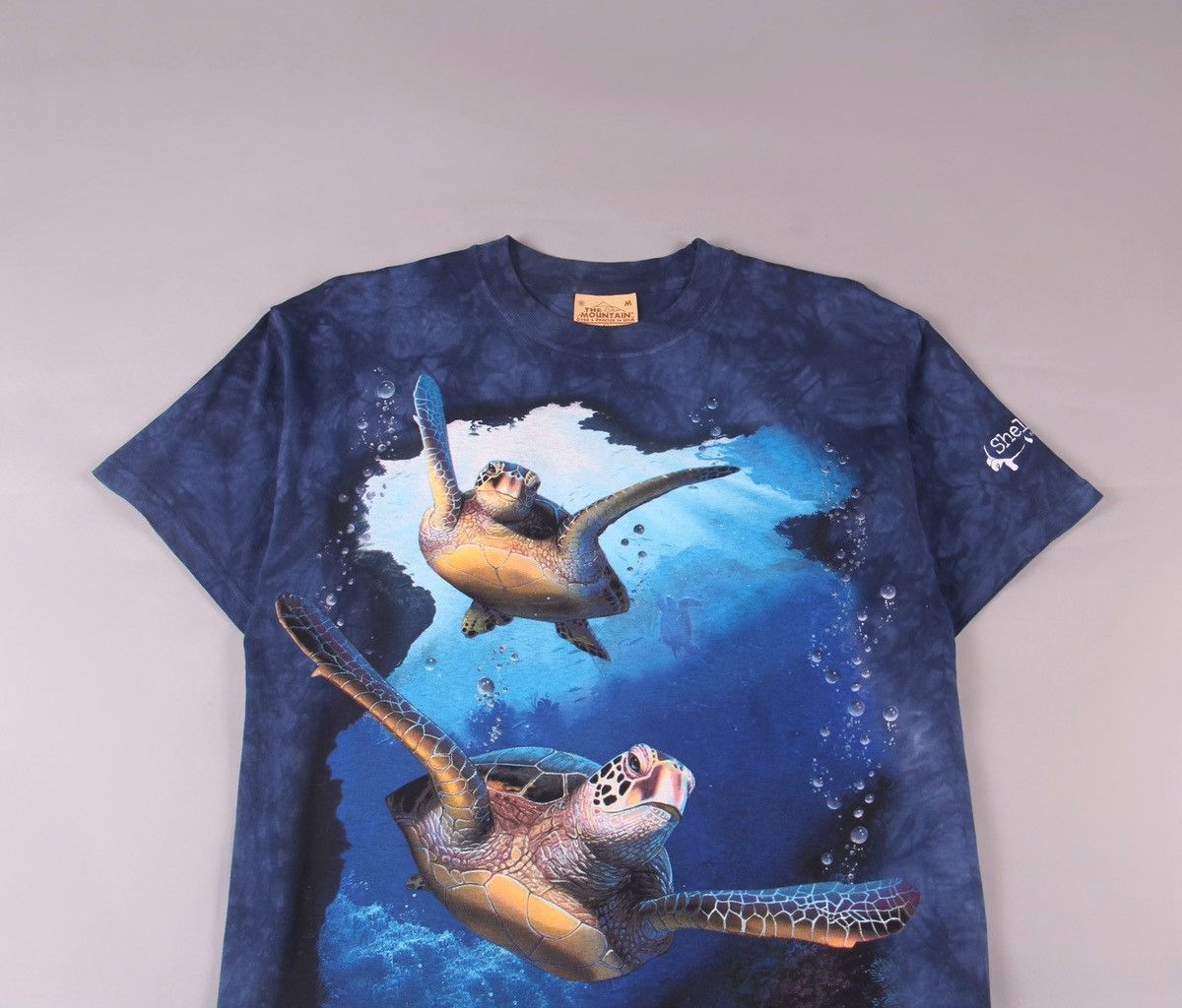 The Mountain The Mountain Vintage Made in Usa Animal Turtle Shark 90s M Size US M / EU 48-50 / 2 - 2 Thumbnail