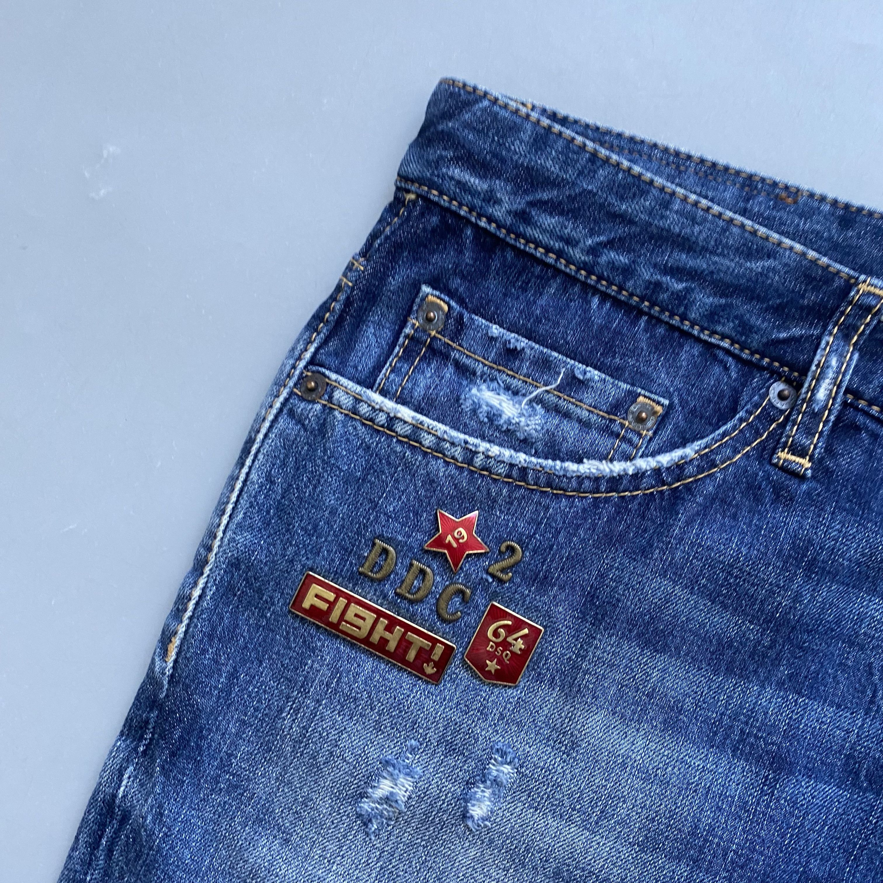 Dsquared2 Dsquared denim short Jeans slim Y2K Size US 40 / EU 56 - 2 Thumbnail