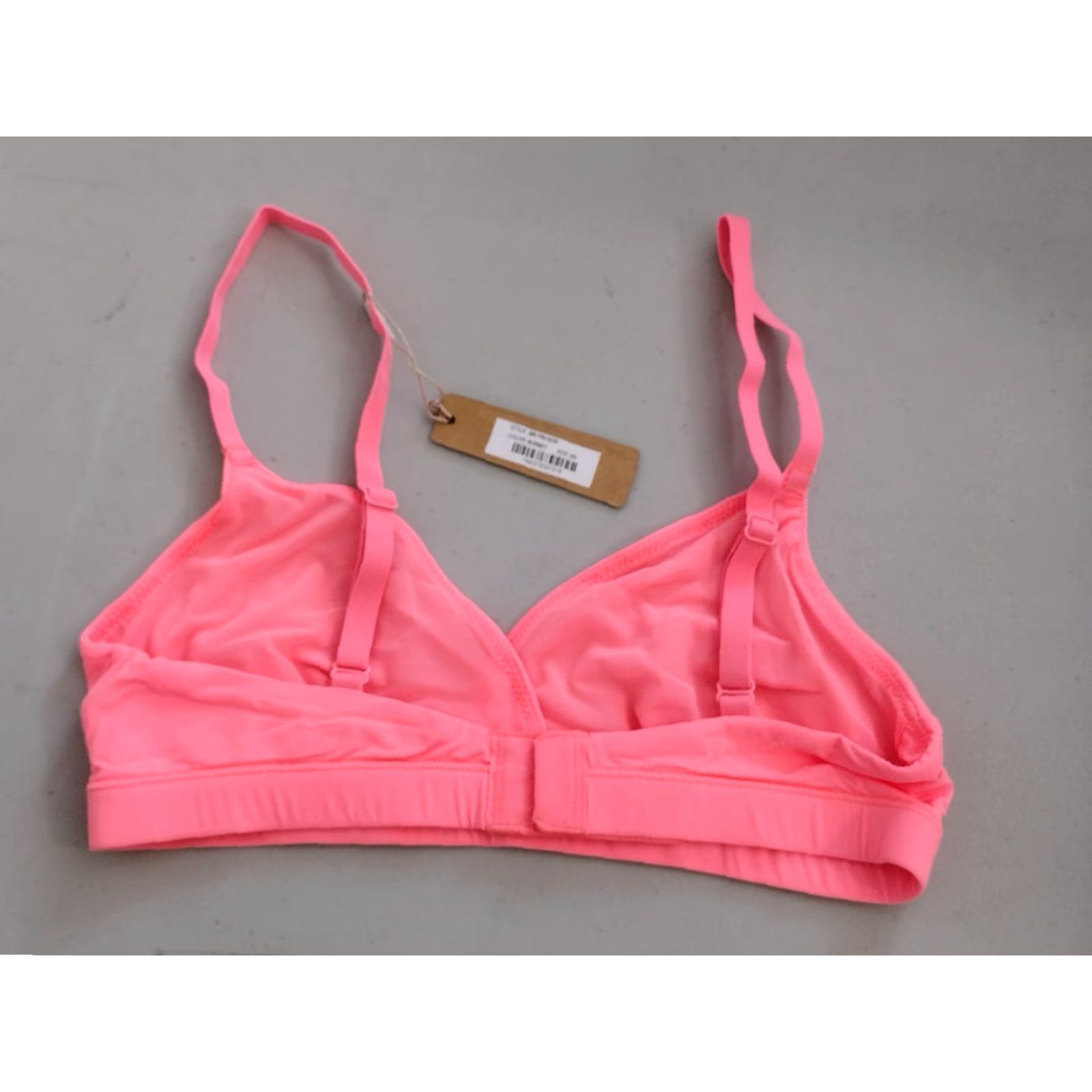 SKIMS SKIMS Fits Everybody Crossover Bralette Women's Sorbet XS Bralette XS Sorbet SKIMS Bra Wear 90s Classic Bralette Women Mens Girls Size ONE SIZE - 2 Thumbnail