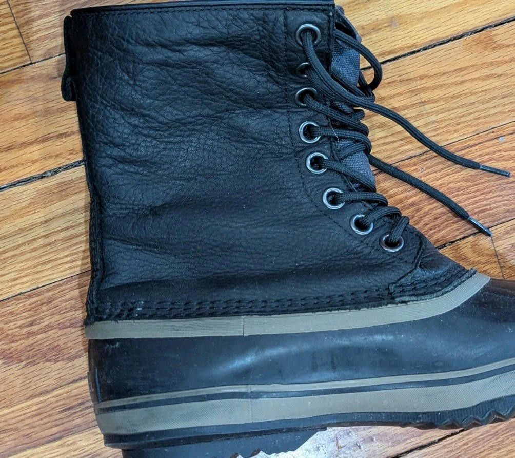 SOREL Sorel Men's 1964 Snow Boots in Black/Ancient Fossil Size 9 Size US 9 / EU 42 - 7 Thumbnail