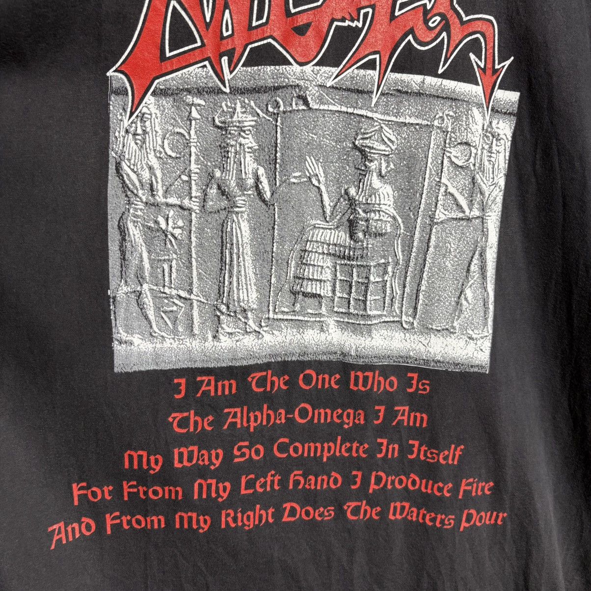 Band Tees Rare Vintage 90s Morbid Angel The Continuum Death Metal Tee Size US XL / EU 56 / 4 - 4 Thumbnail