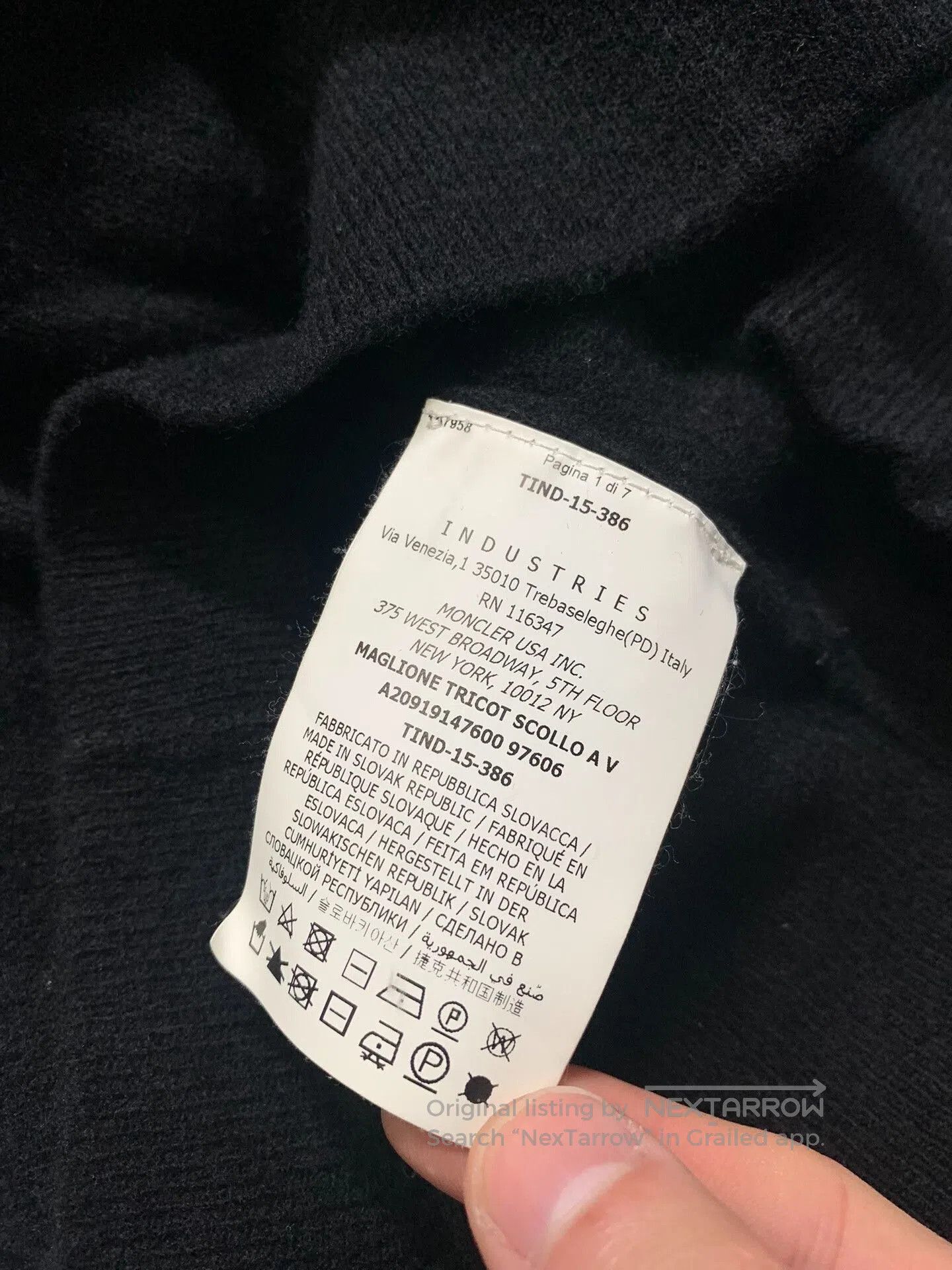 Moncler Moncler V. Size US XXL / EU 58 / 5 - 4 Thumbnail