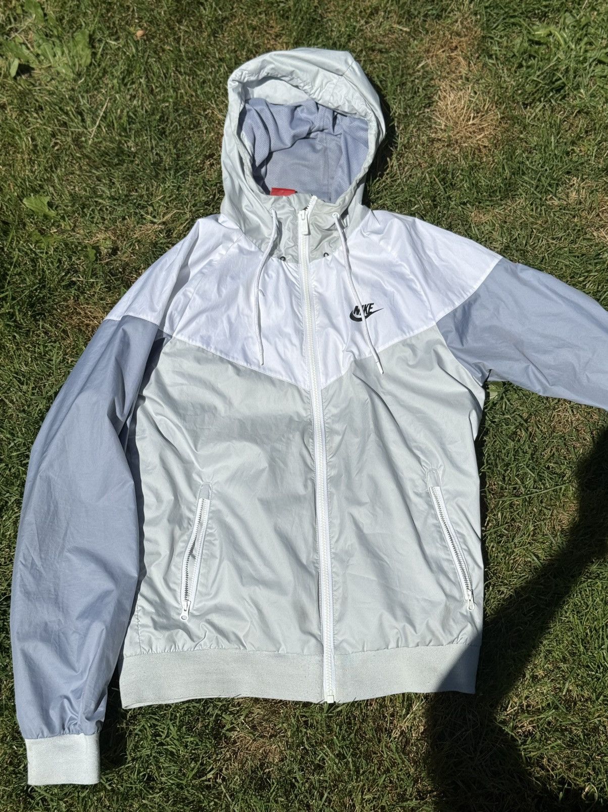 Nike Nike Windbreaker Multi Tone Mesh Lined (Silver) 727324-044 Size US S / EU 44-46 / 1 - 2 Thumbnail