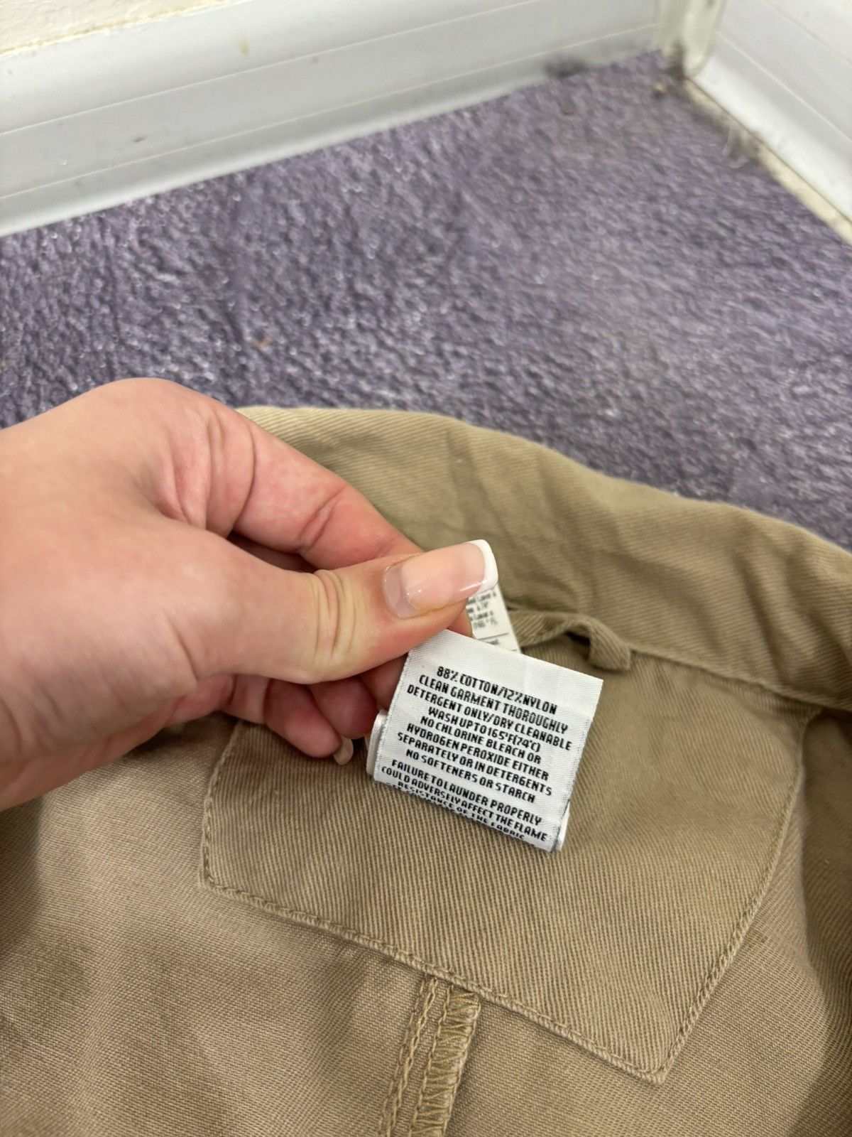 Carhartt Vintage Carhartt Flame Resistant Utility Work Beige Coverall Size US L / EU 52-54 / 3 - 19 Thumbnail