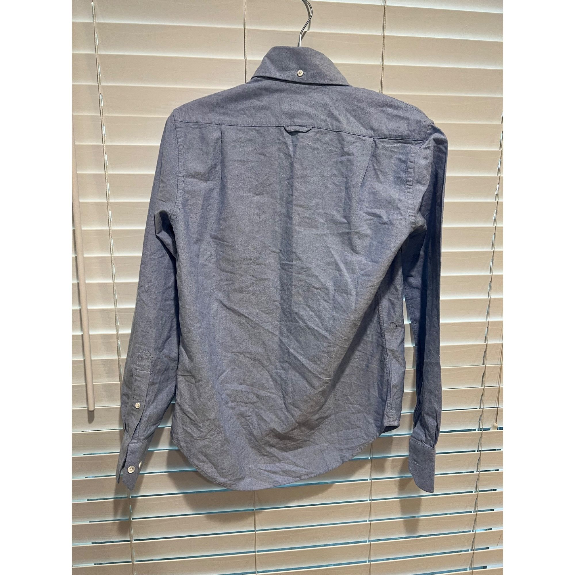 Thom Browne Oxford Made in USA Long Sleeve Button Up Shirt -