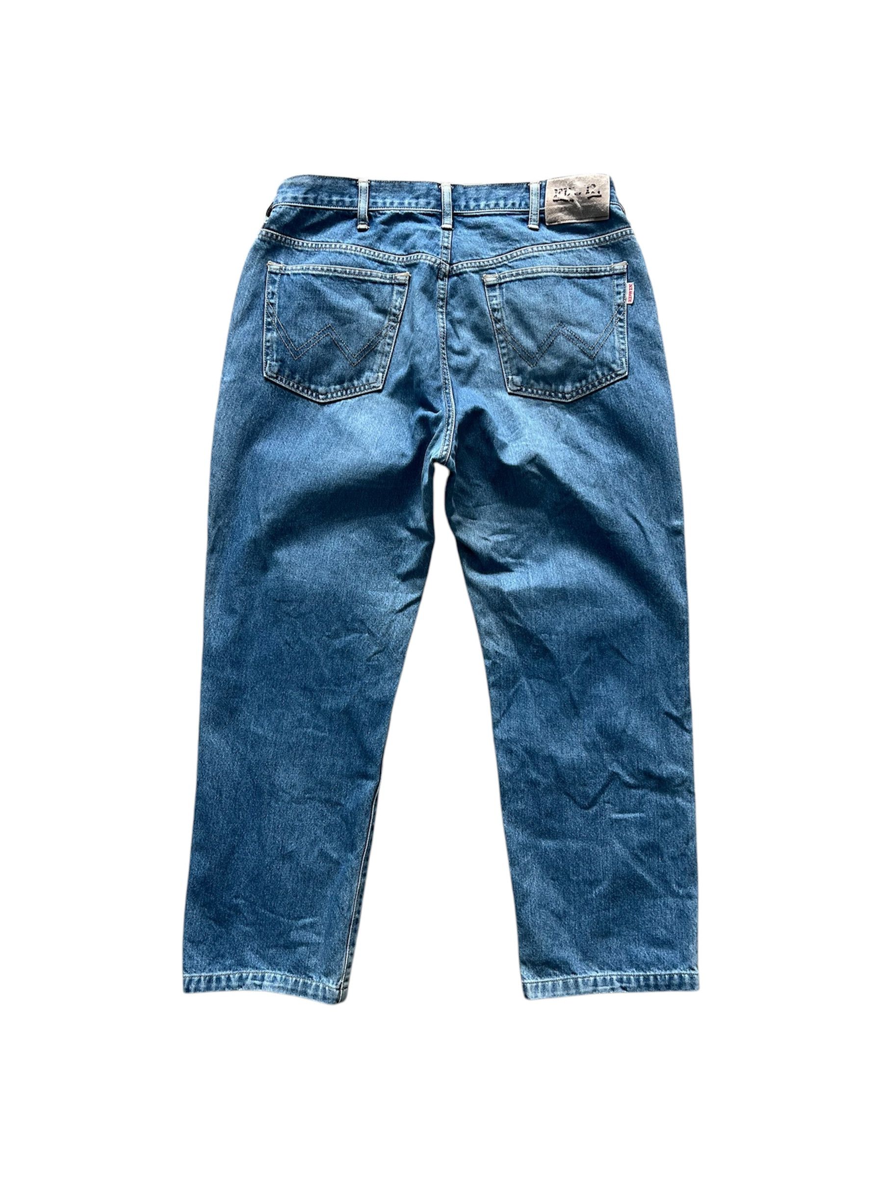 Edwin Edwin vintage retro denim jeans pants hype men's VTG Size US 33 - 1 Thumbnail