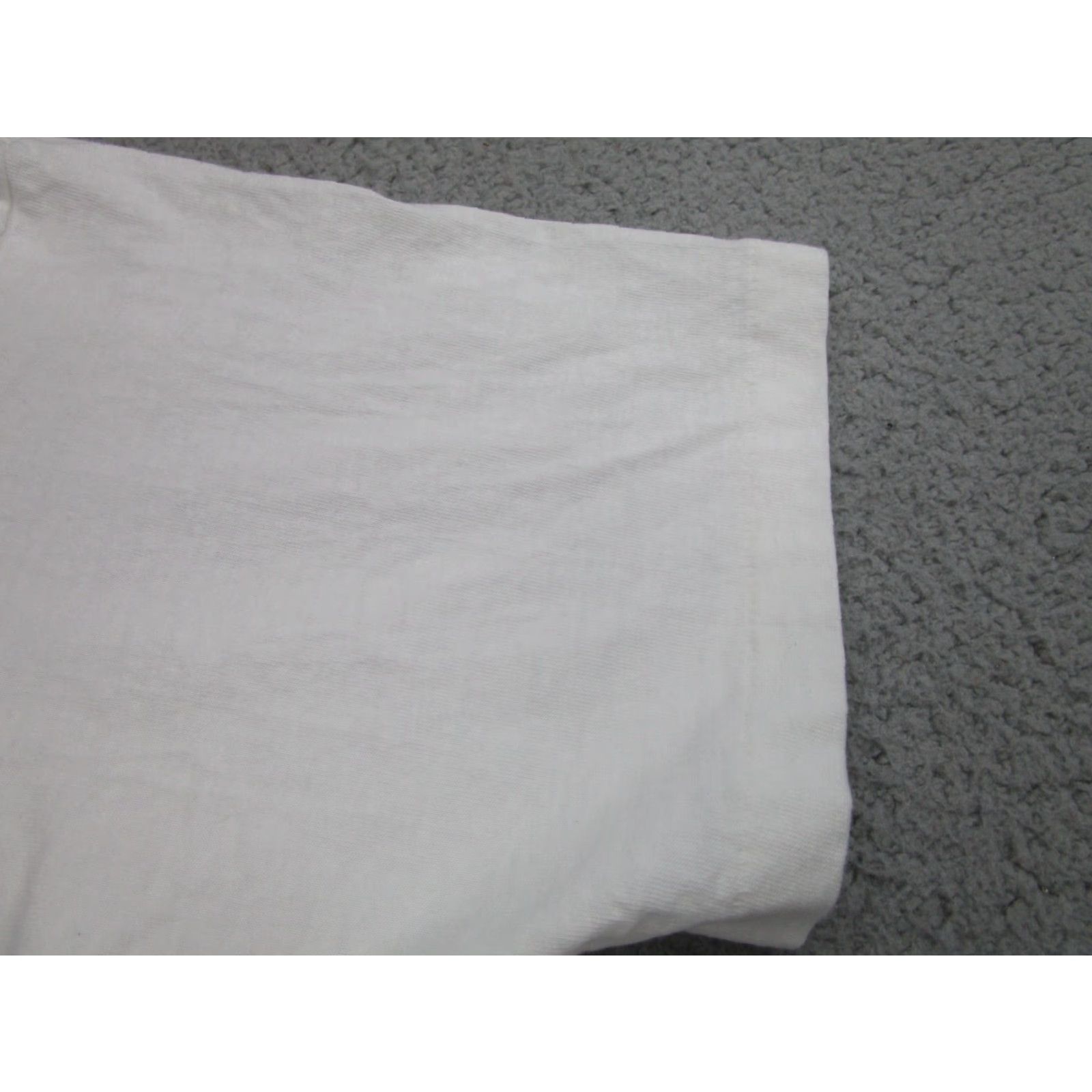 Hanes VINTAGE Hanes Military Shirt Mens XL Operation Desert Shield 90s Short Sleeve Crew Neck T-Shirt White Blackprints Vintage 90s Mens Size US XL / EU 56 / 4 - 3 Thumbnail