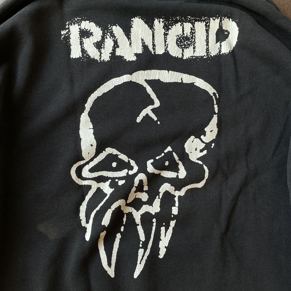 Band Tees × Vintage Vintage 1999 Rancid Hoodie Pullover Size US XL / EU 56 / 4 - 3 Thumbnail