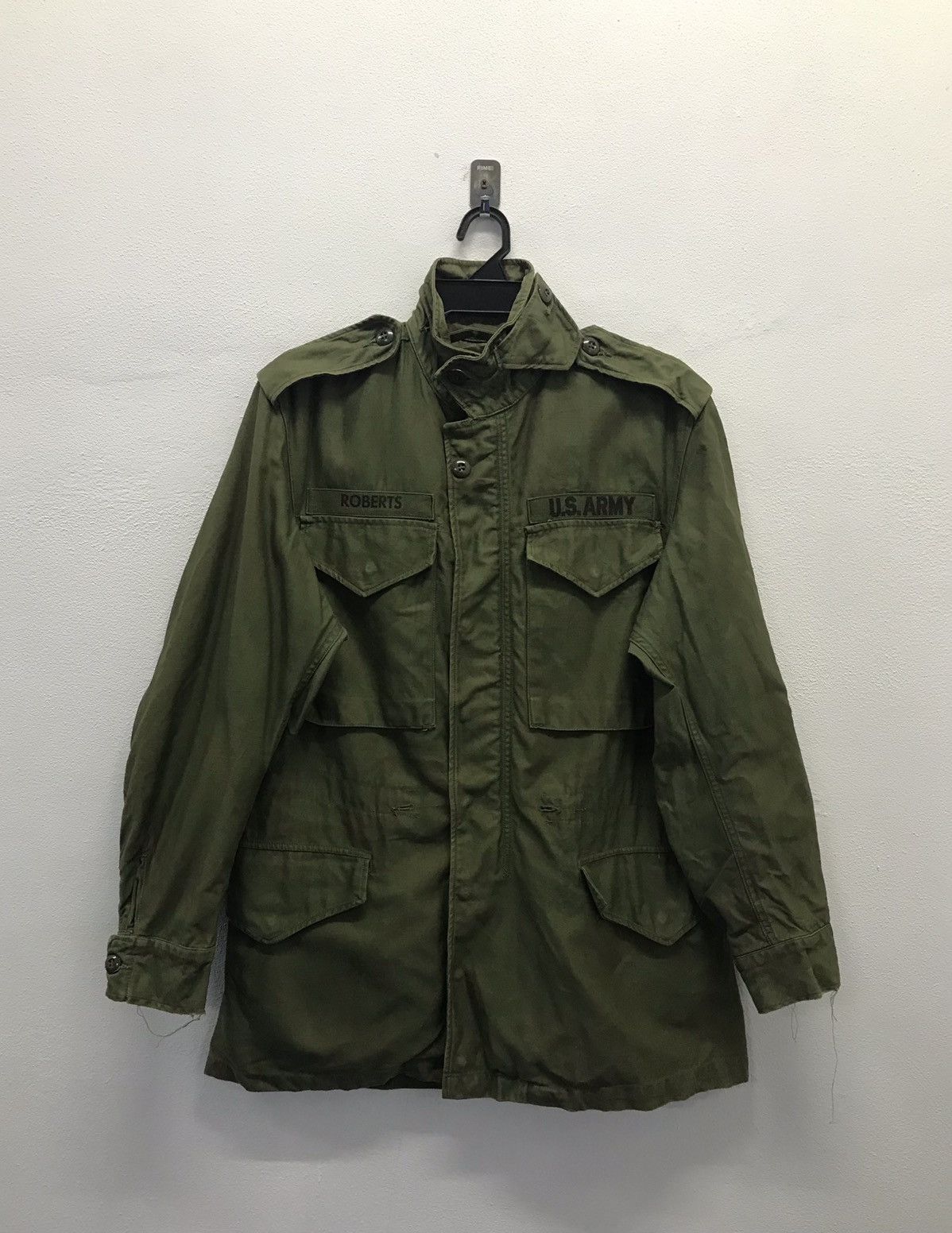 Vintage Vintage MILITARY U.S. Army Jacket Size US S / EU 44-46 / 1 - 1 Thumbnail