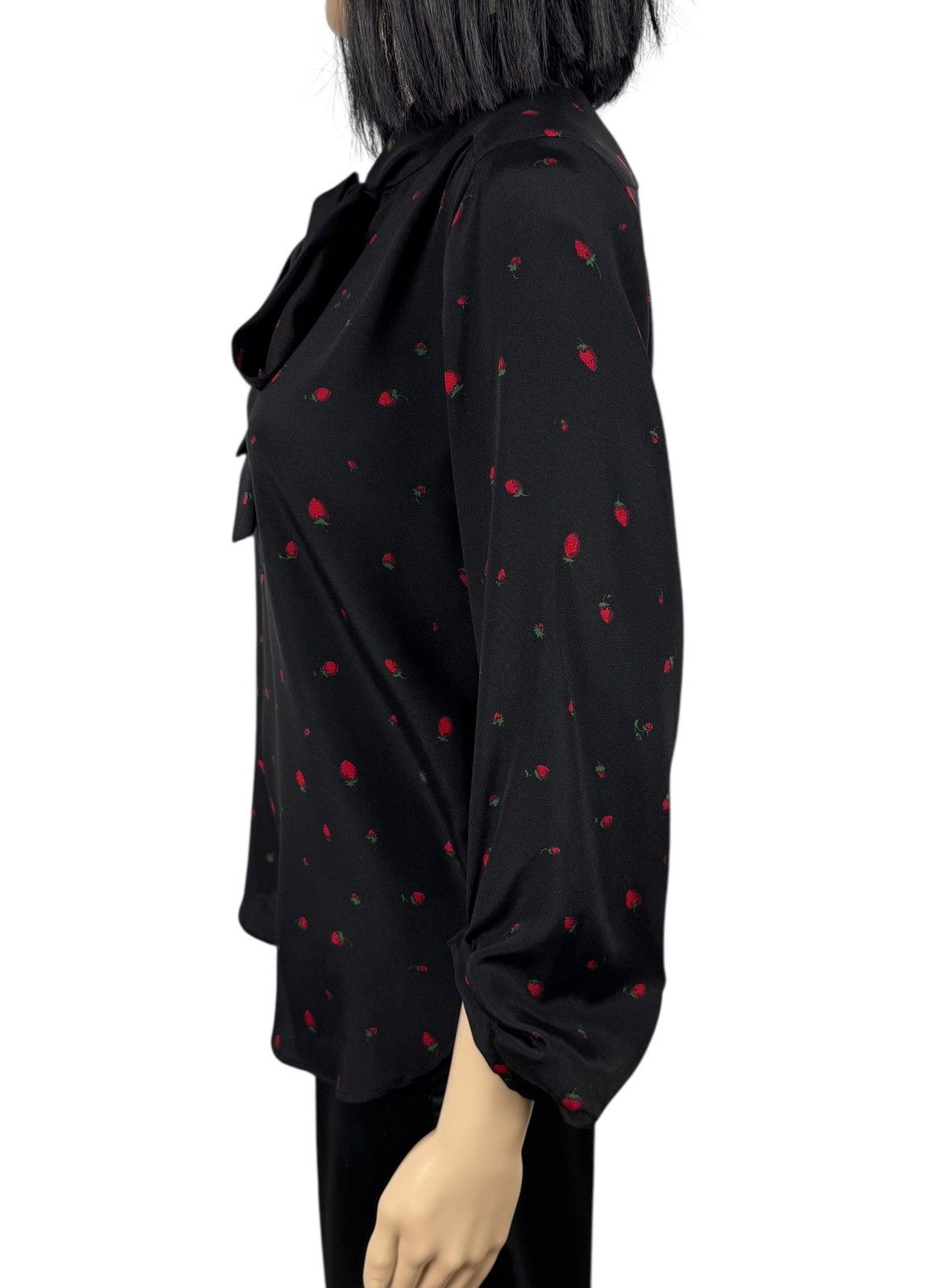 CHINTI & PARKER Chinti & Parker Silk Blouse Button Up Strawberries Printed Size S / US 4 / IT 40 - 5 Thumbnail