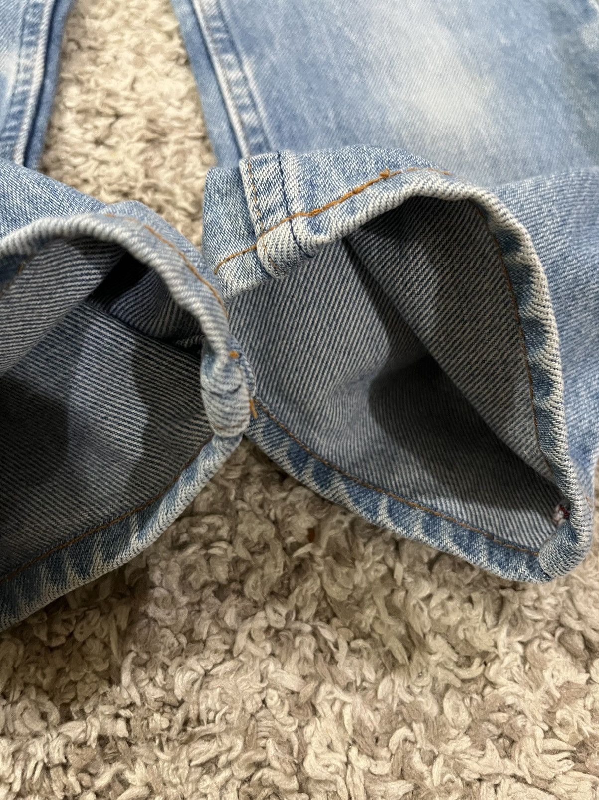Levi's 🔥 VINTAGE 1990 LEVI’S W626 BLUE JAPAN DENIM Size 23" - 7 Thumbnail