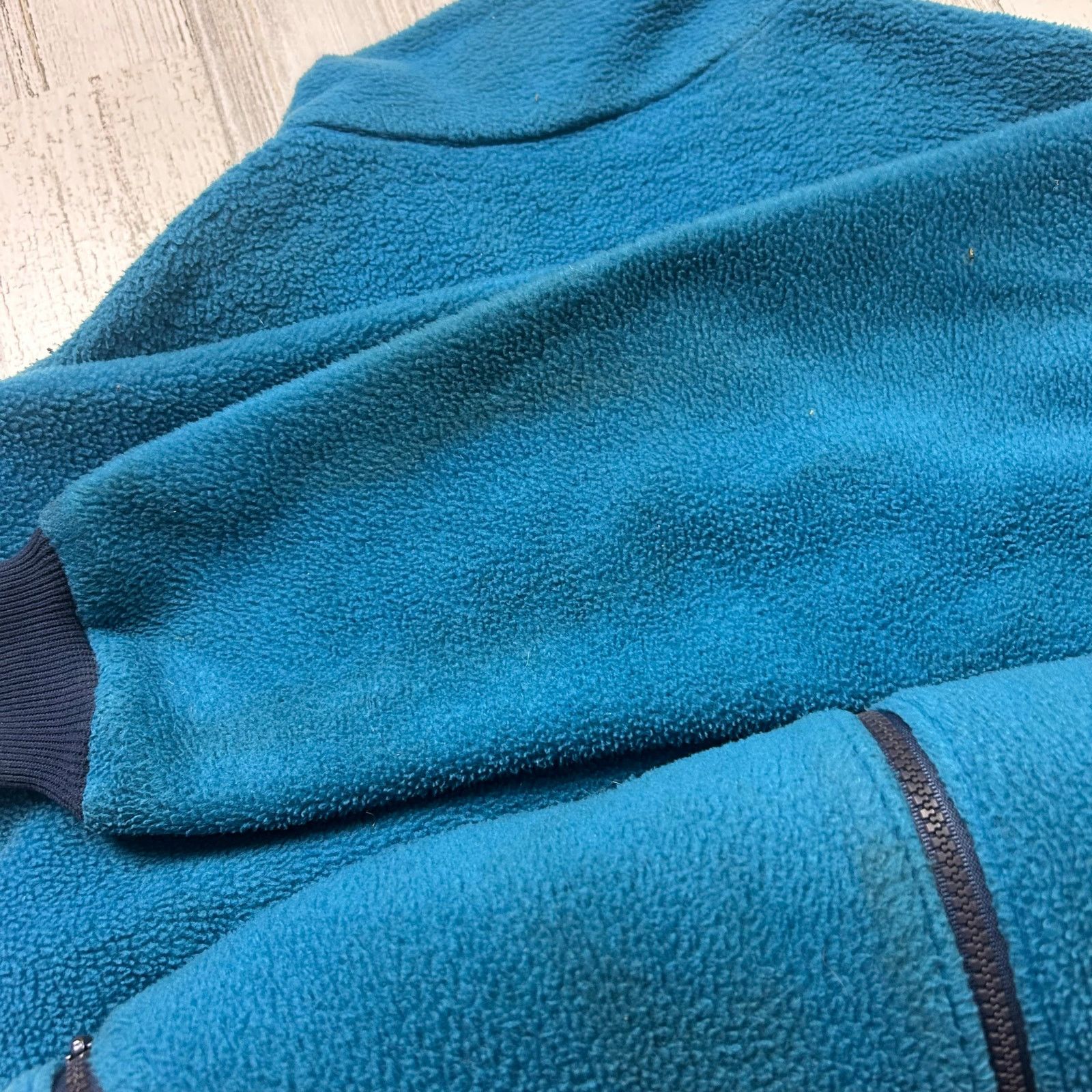 Patagonia × Vintage Vintage 1990s Patagonia Full Zip Fleece Jacket Size US L / EU 52-54 / 3 - 8 Thumbnail