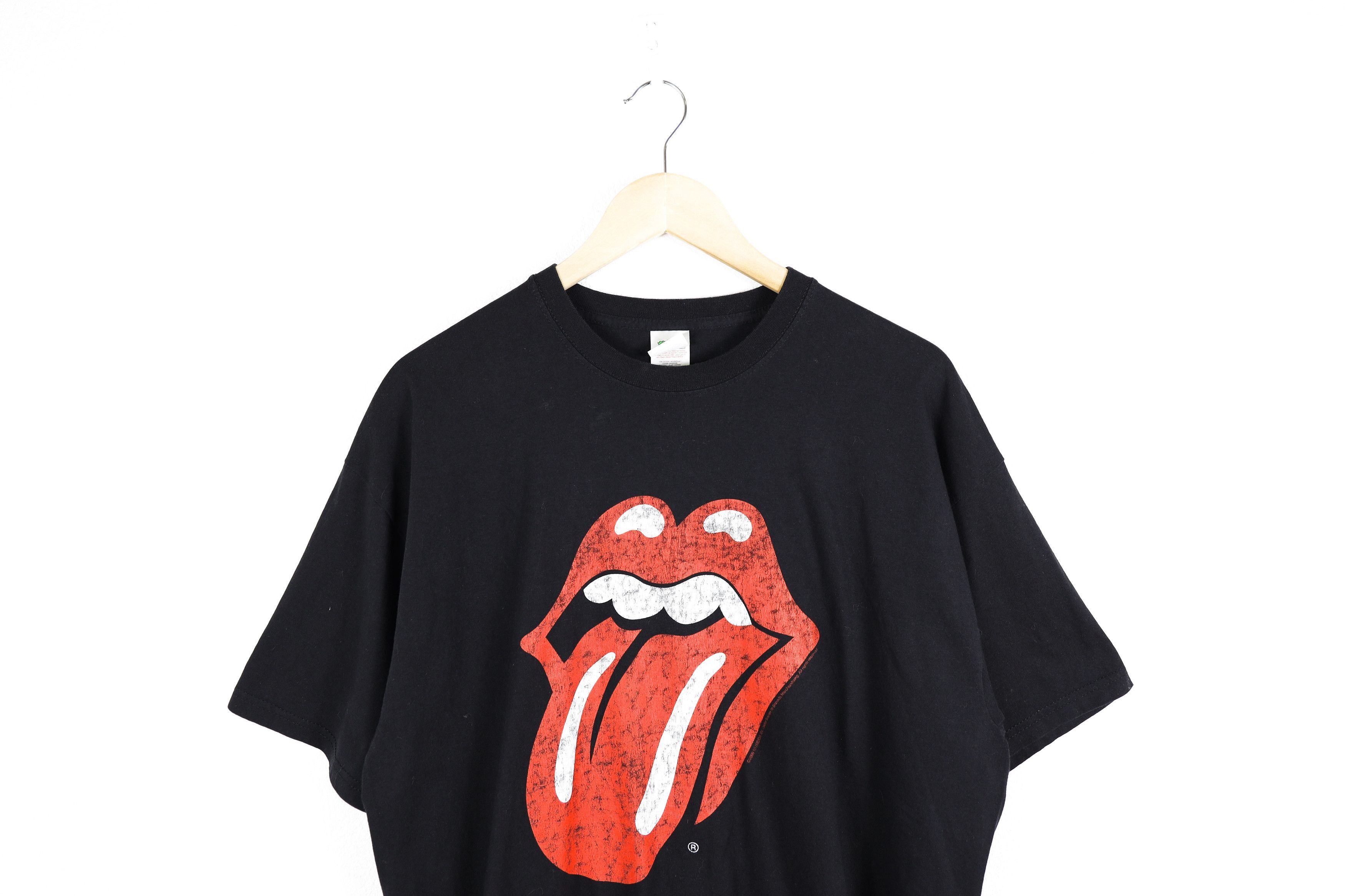 The Rolling Stones Vintage The Rolling Stones Tongue And Lips Graphic T-shirt Size US XL / EU 56 / 4 - 2 Thumbnail