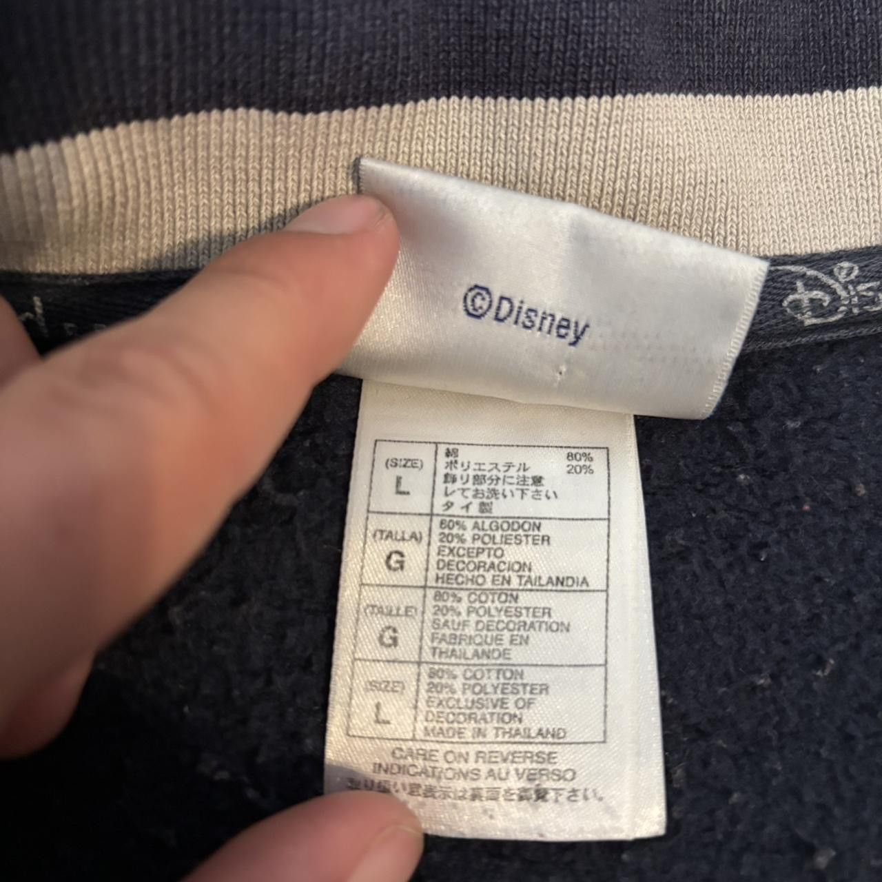 Disney DISNEY VINTAGE QUARTERZIP Size US M / EU 48-50 / 2 - 5 Thumbnail