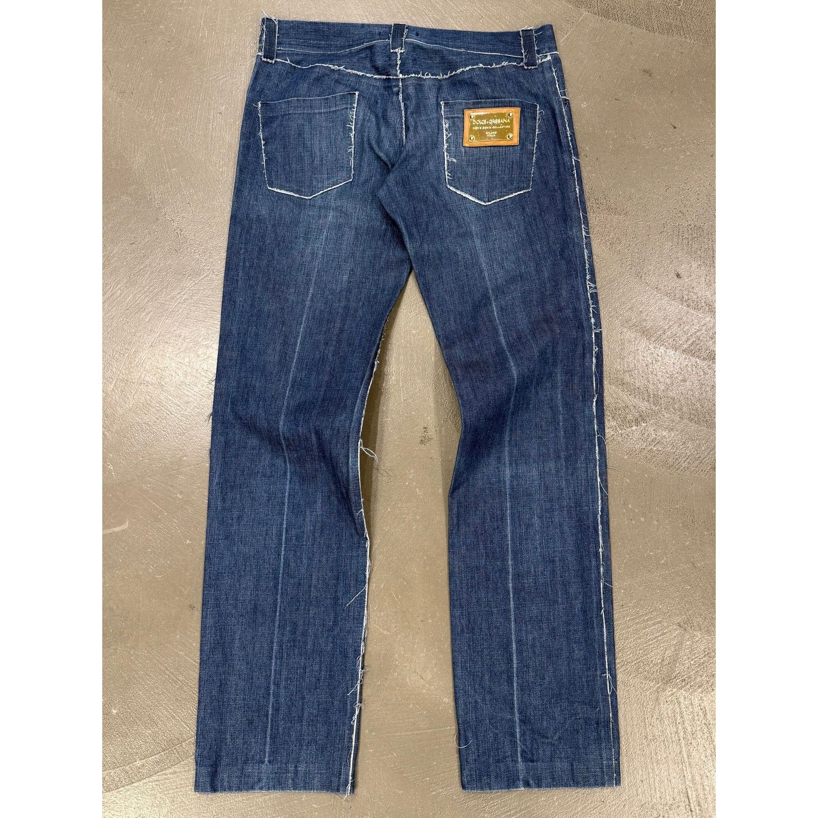 Dolce & Gabbana 2000s Dolce & Gabbana distressed jeans Size US 34 / EU 50 - 2 Thumbnail