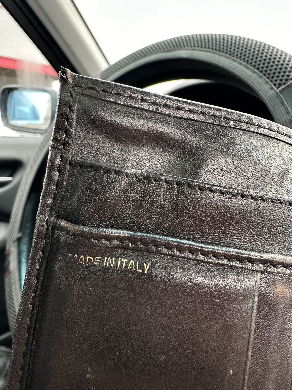Burberry × Vintage Unisex Wallet Burberry London Monogram leather Made in Italy Size ONE SIZE - 7 Thumbnail
