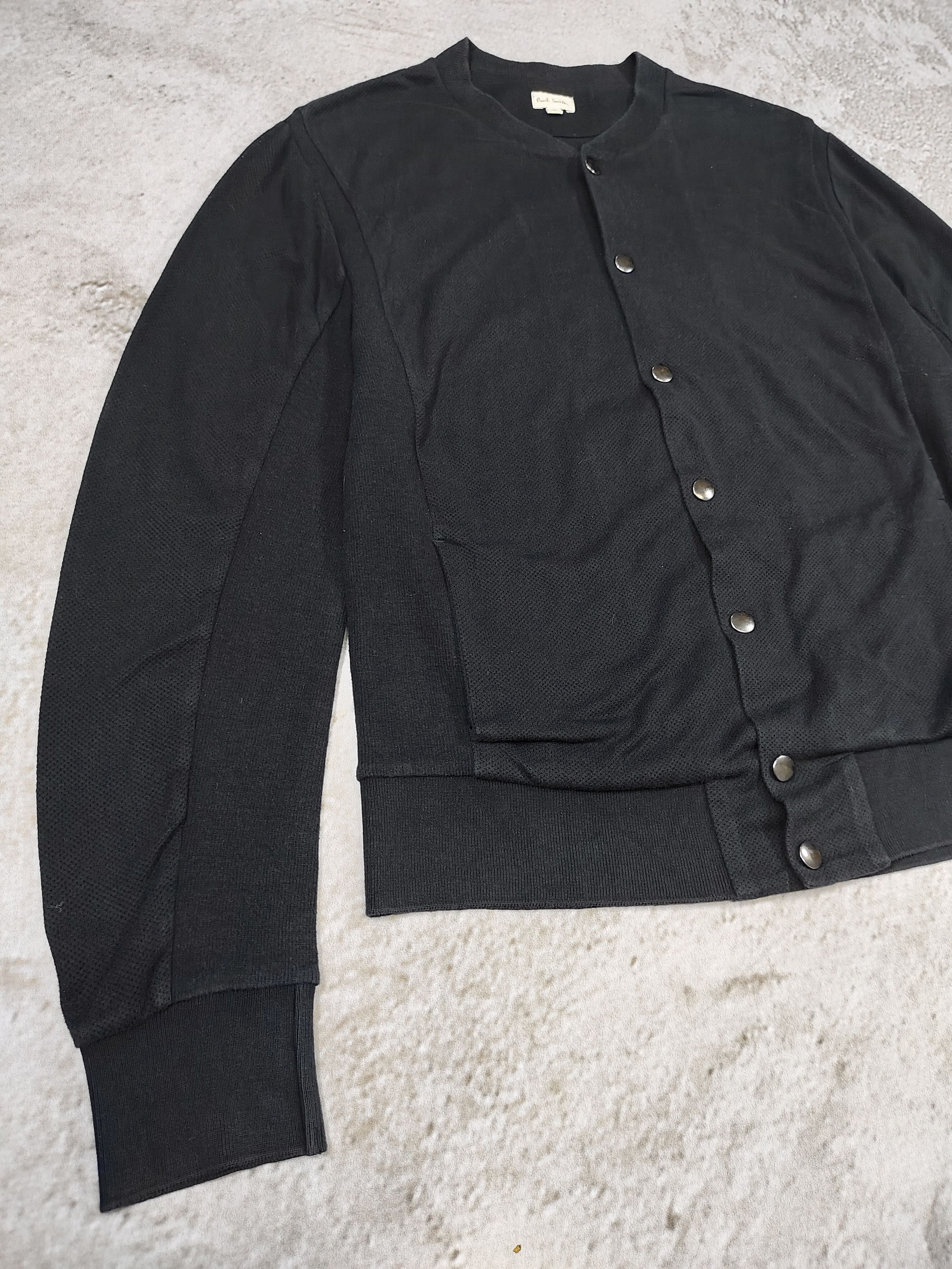 Paul Smith Paul Smith 💥 Minimalist Snap Button Textured Bomber Size US L / EU 52-54 / 3 - 3 Thumbnail